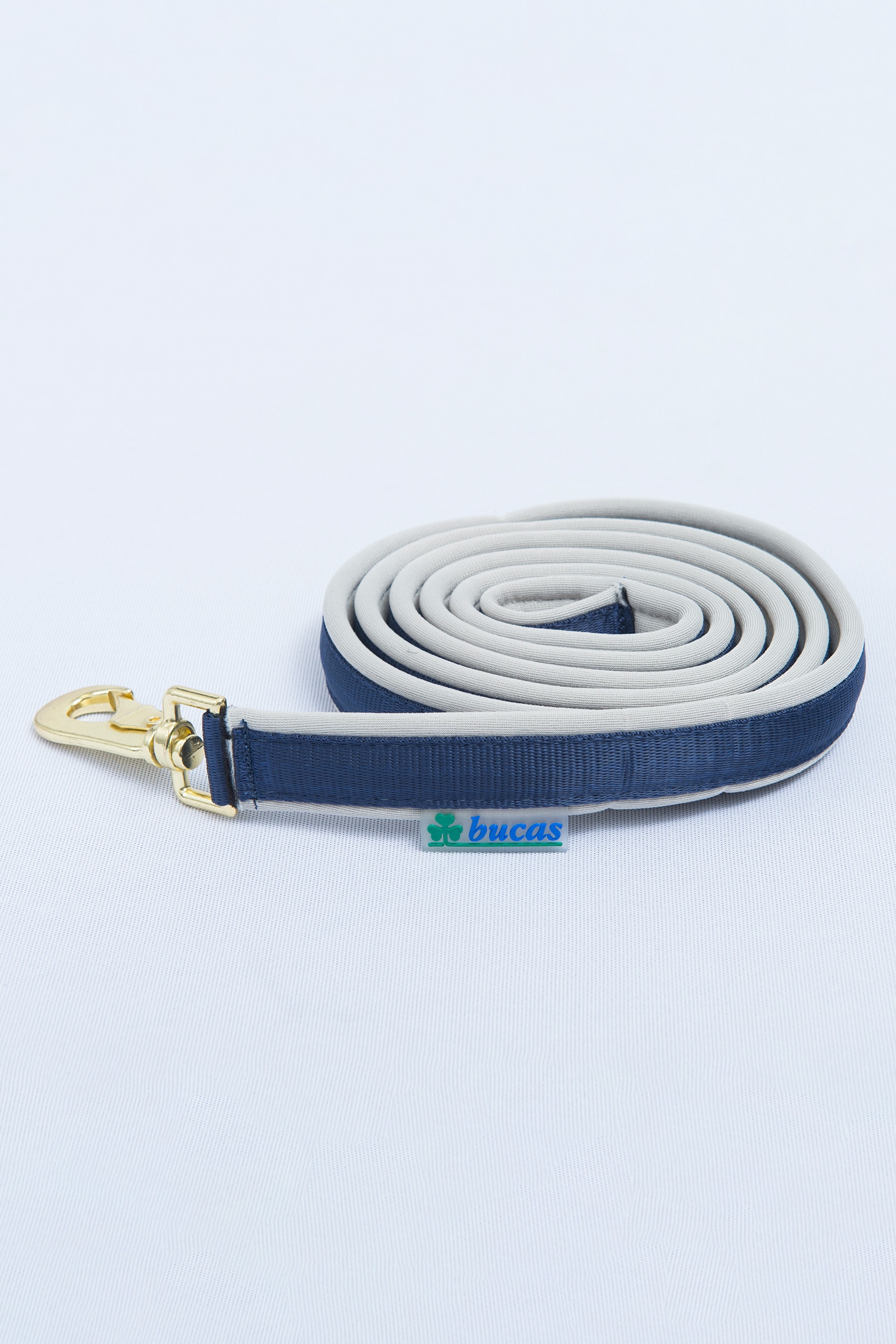 Dark Blue/Silver Bucas Dublin pehmustettu riimunnaru