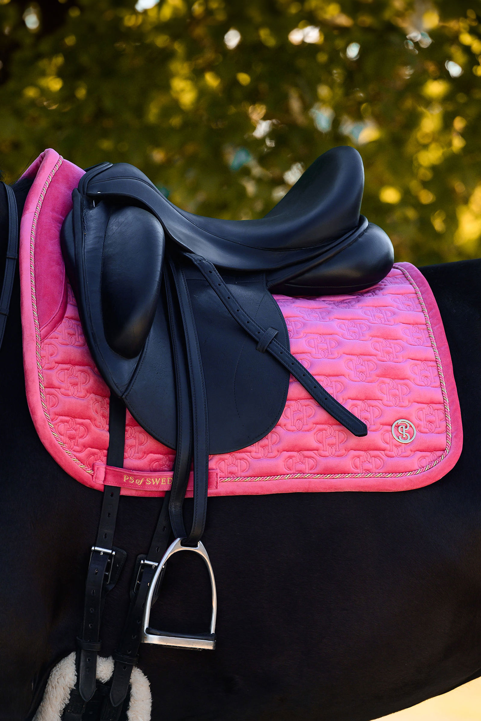 PS of Sweden satulahuovat Velvet Monogram kouluratsastus