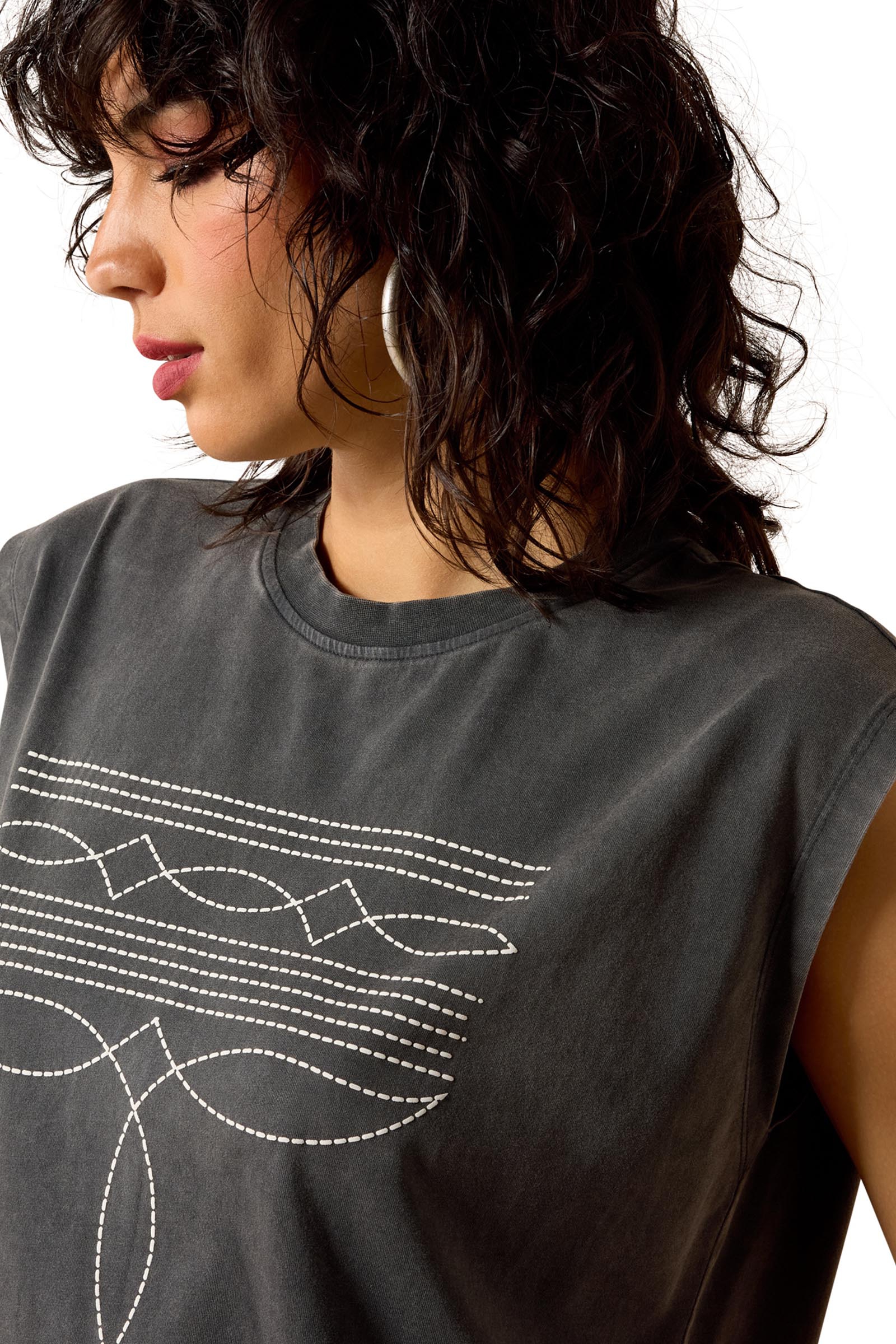 Ariat Naisten Dallas lyhyt T-paita