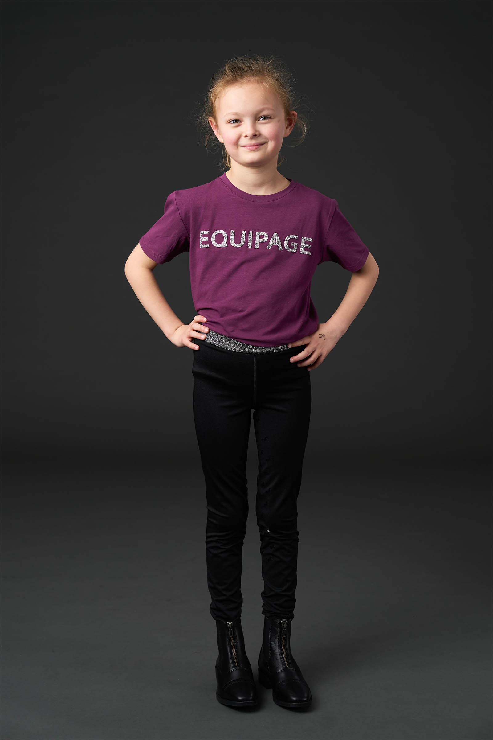 Equipage Maggie Kids&acute; Fullgrip Riding Tights