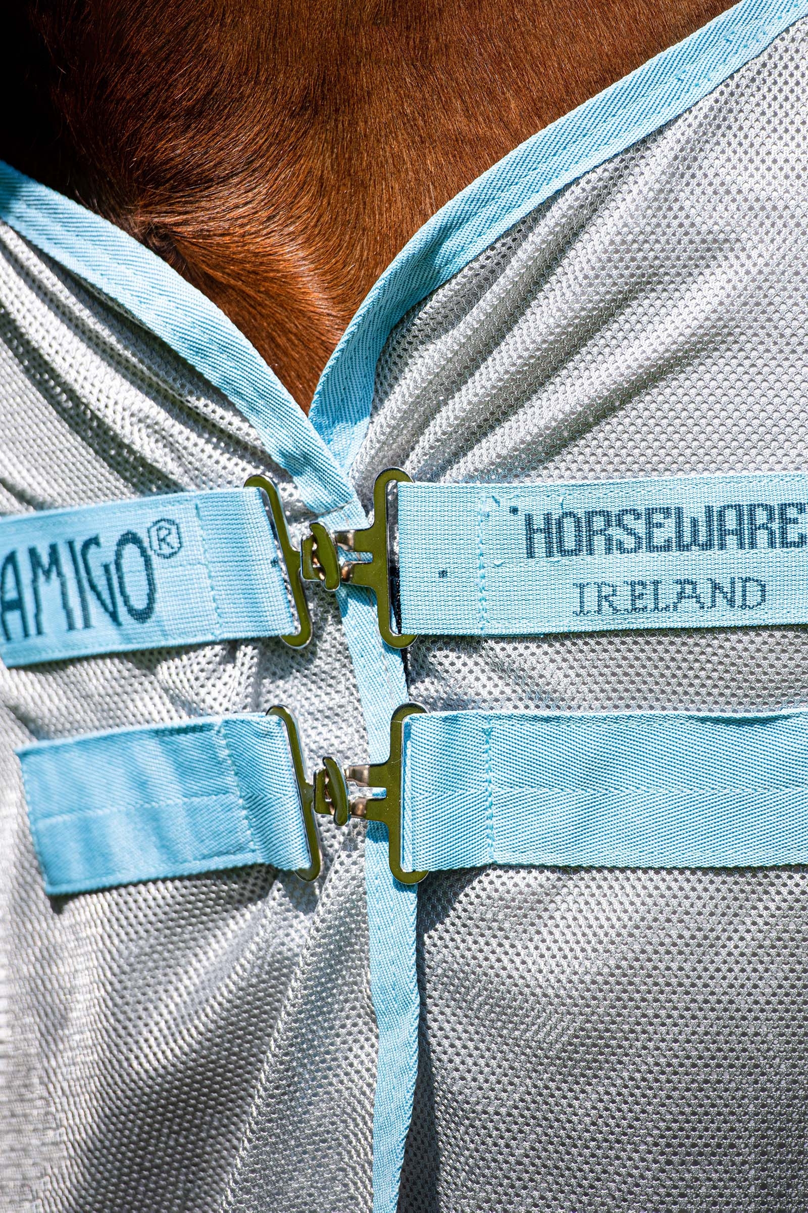 Horseware Amigo AmEco Bug Buster k&auml;rp&auml;ssuoja loimi irrotettavalla kaulaosalla