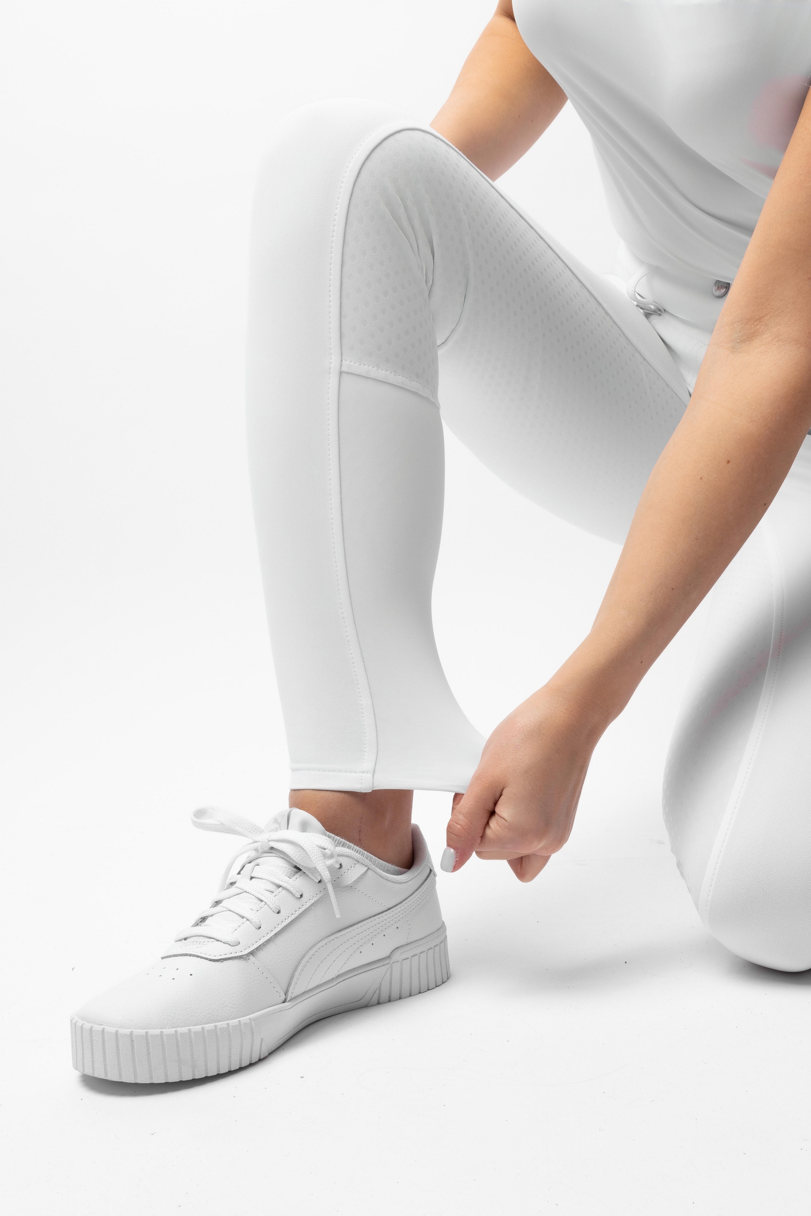 Horze Grand Prix Show Full Grip ratsastushousut UPF 50+