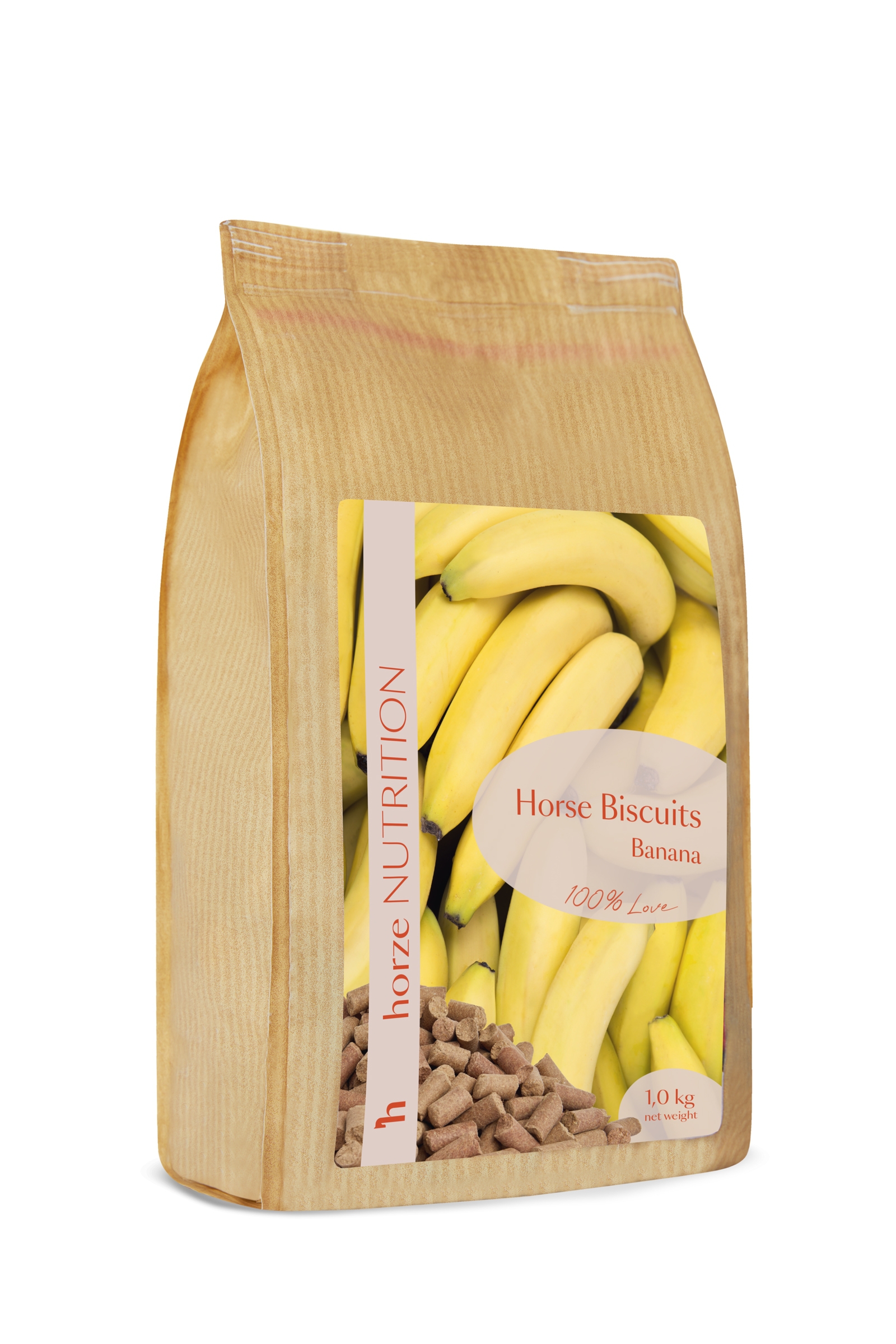 Horze Biscuits Banaani makupalat, 1 kg