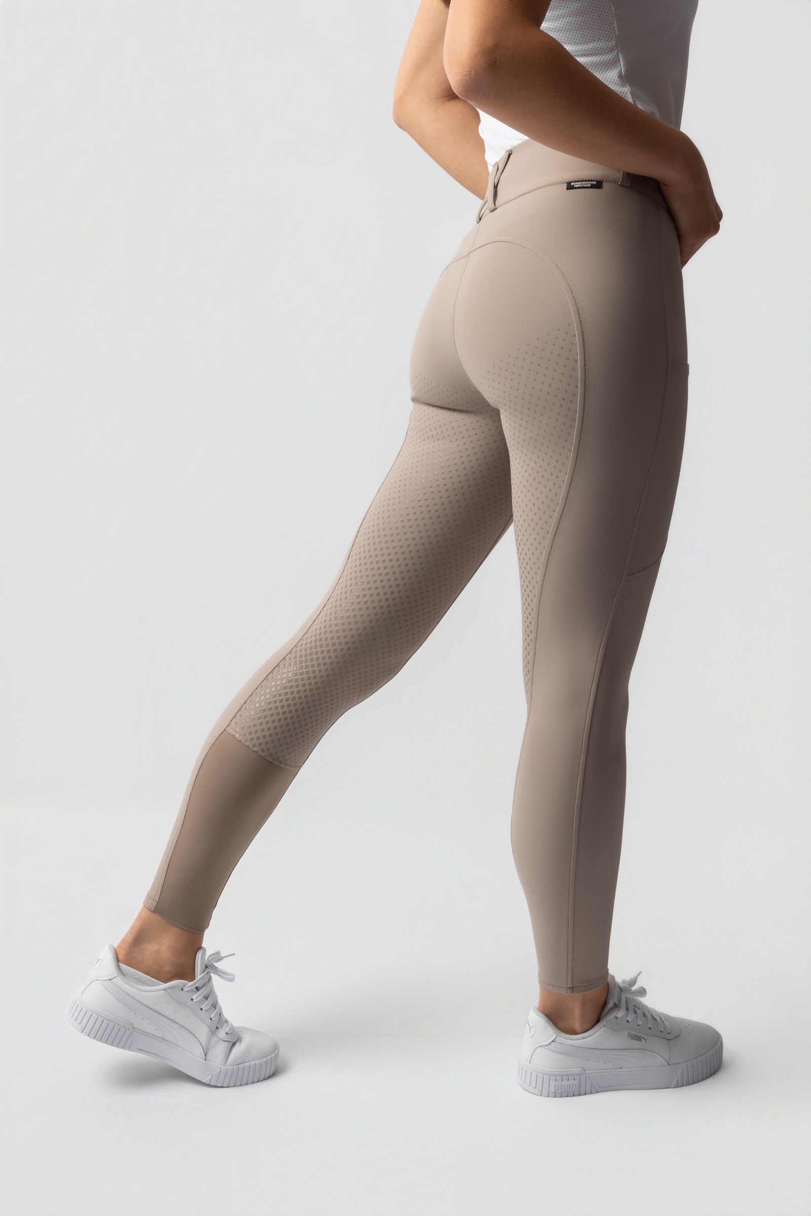 Horze Grand Prix Pro naisten ratsastushousut kokopaikalla UPF 50+