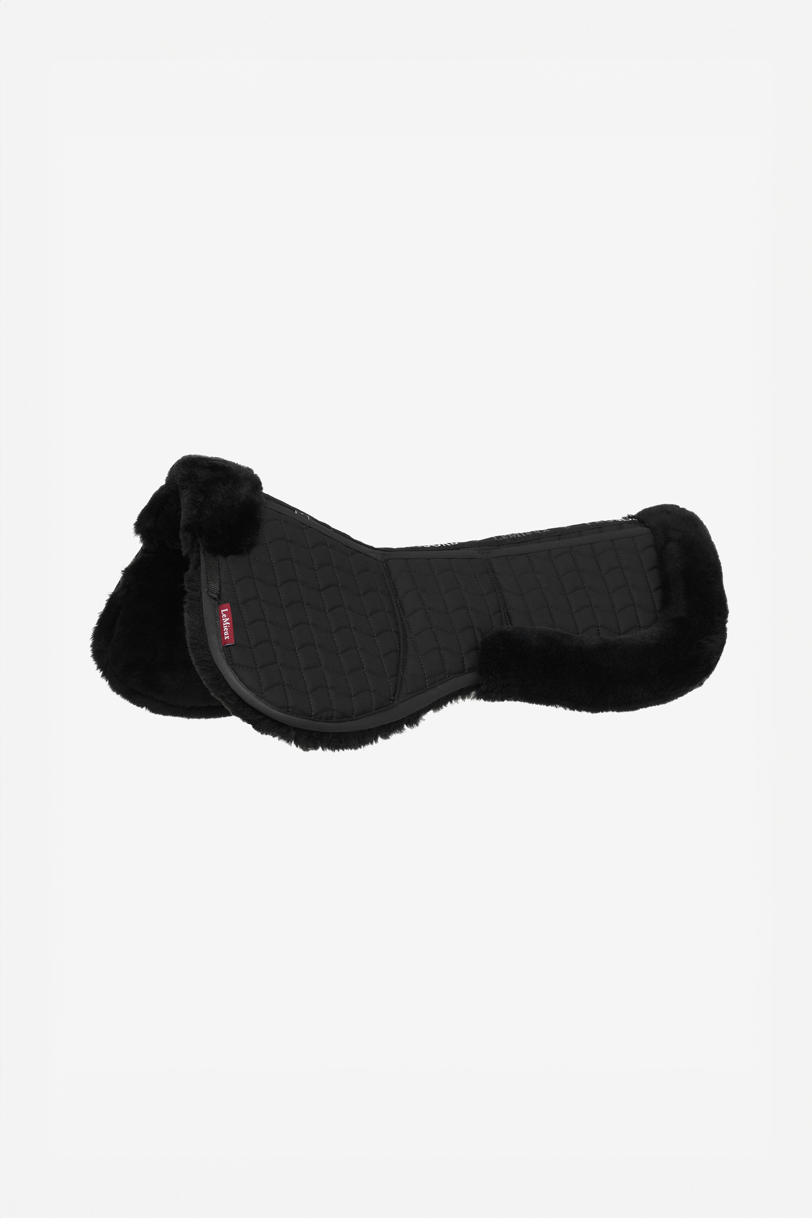 Black LeMieux Merino+ ProSorb 3 Pocket Half Pad