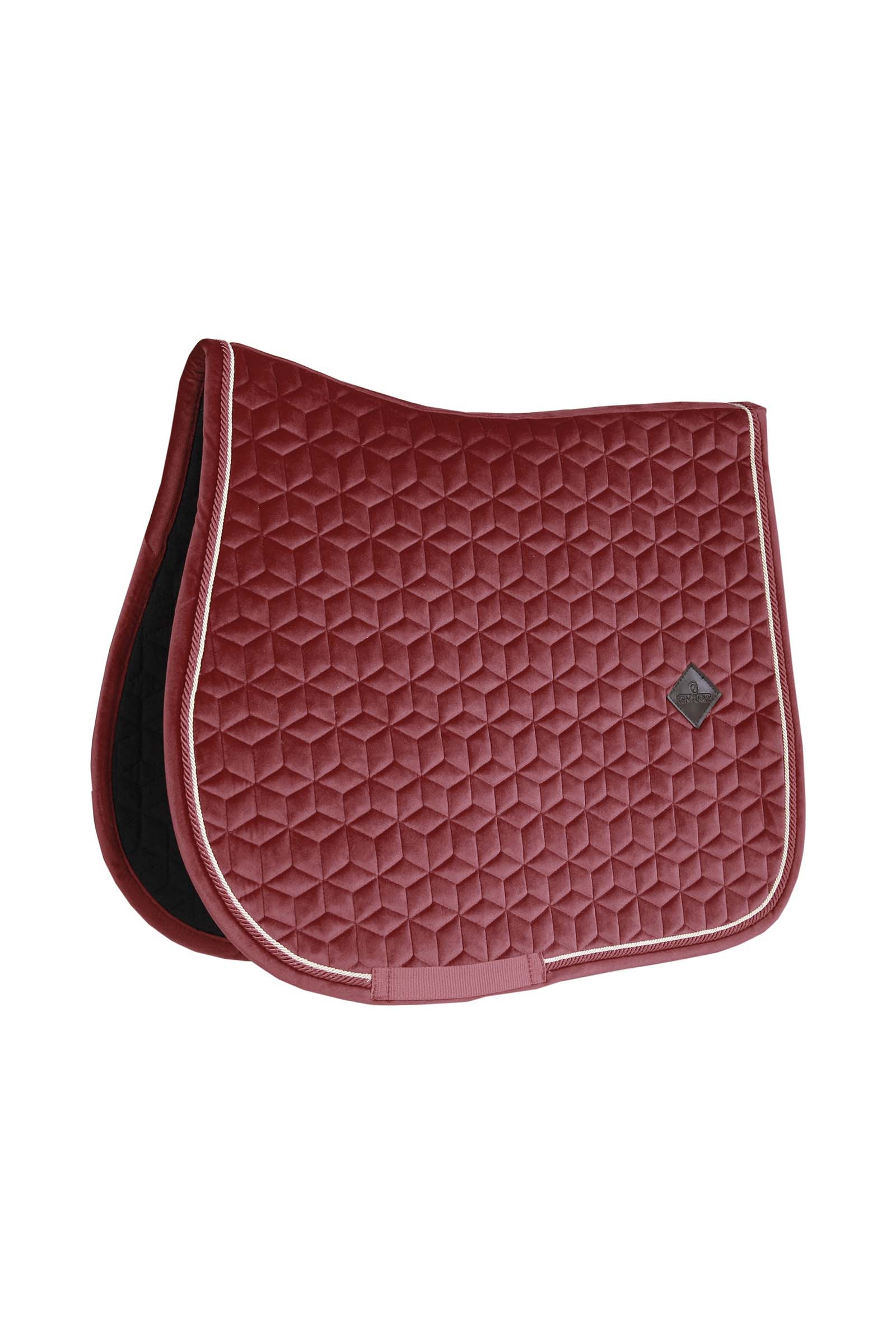 Burgundy Dark Red Kentucky Horsewear Velvet estesatulahuopa