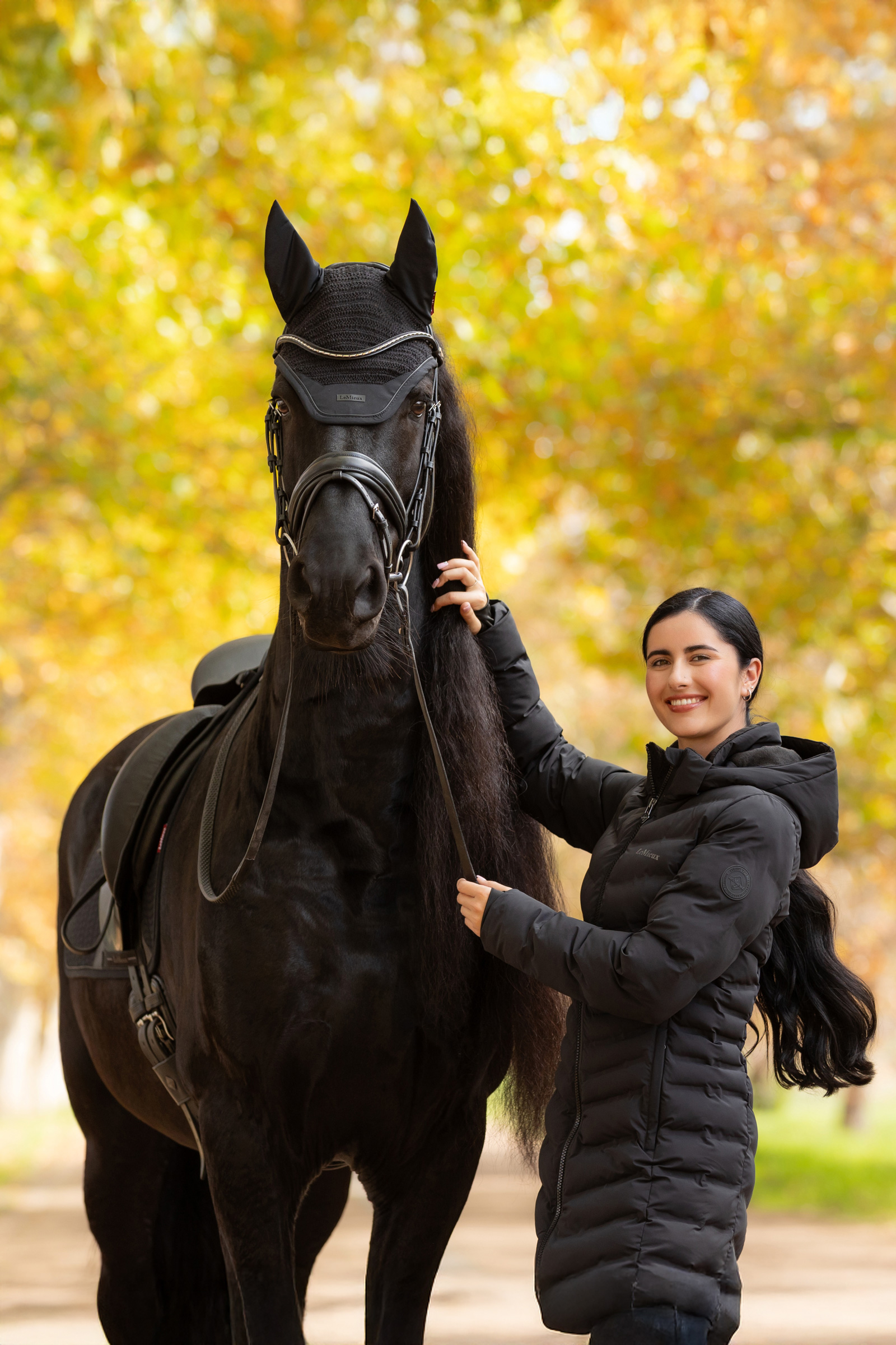 LeMieux Hayley naisten vettä hylkivä pitkä toppatakki