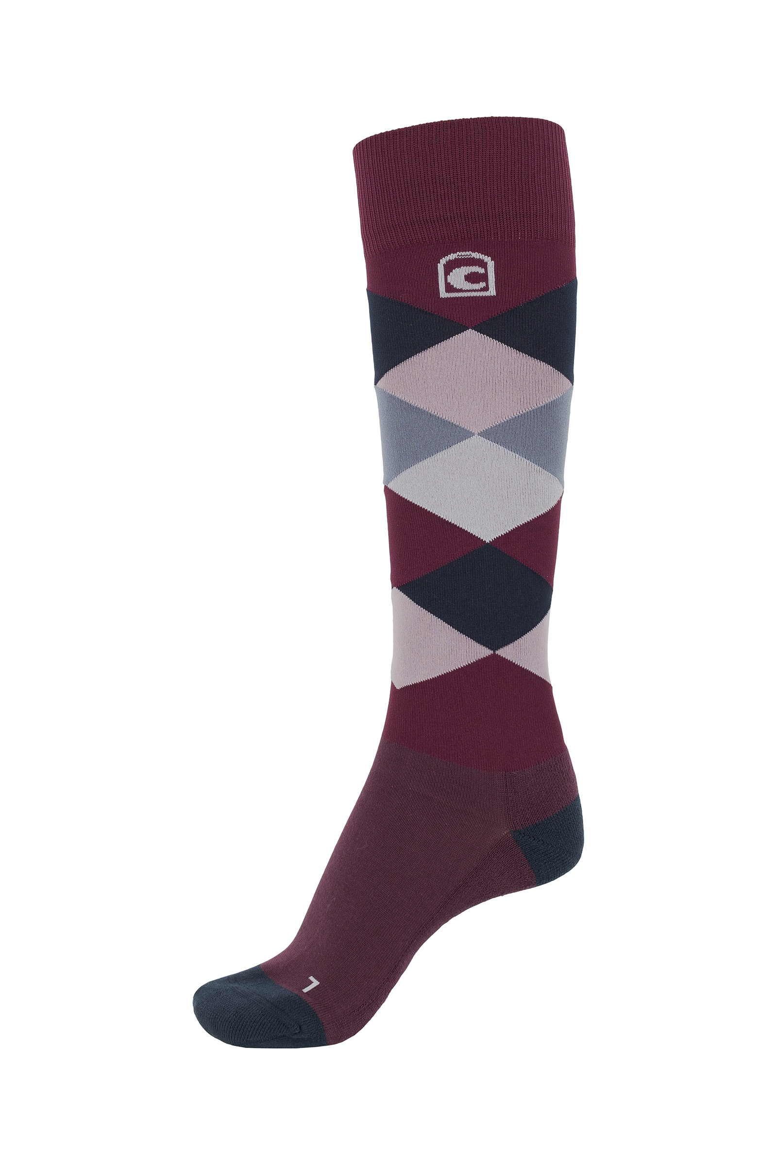 Wine Red Cavallo CavalSydney Socks