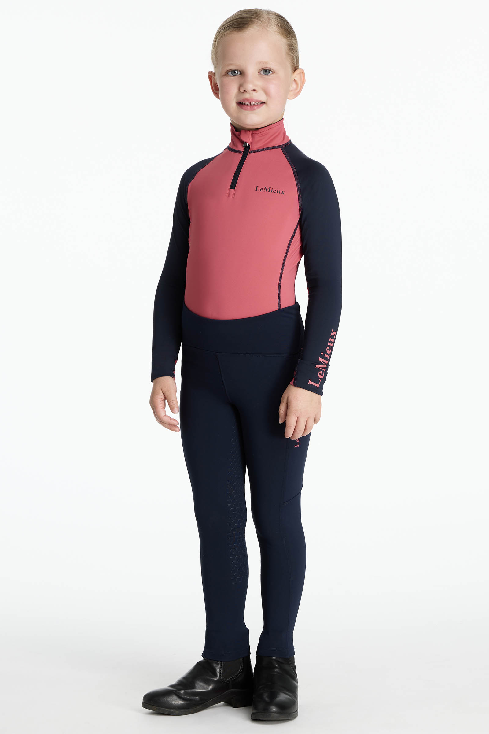 LeMieux Mini Nora lasten vetohousut harjatulla sis&auml;pinnalla