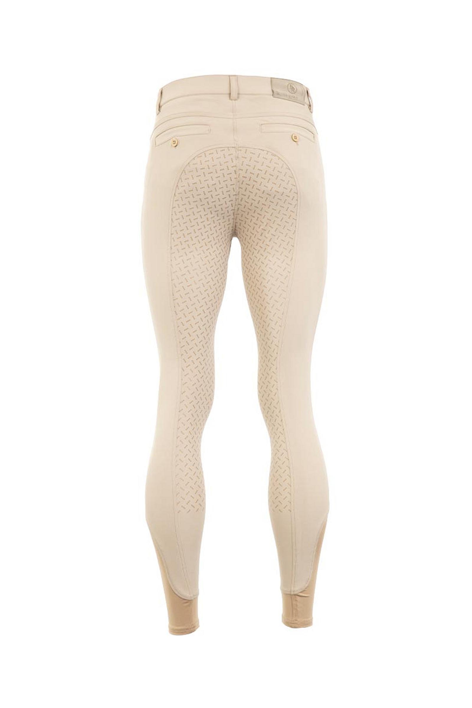 BR Marcus miesten ratsastushousut kokogripill&auml; silikonilla