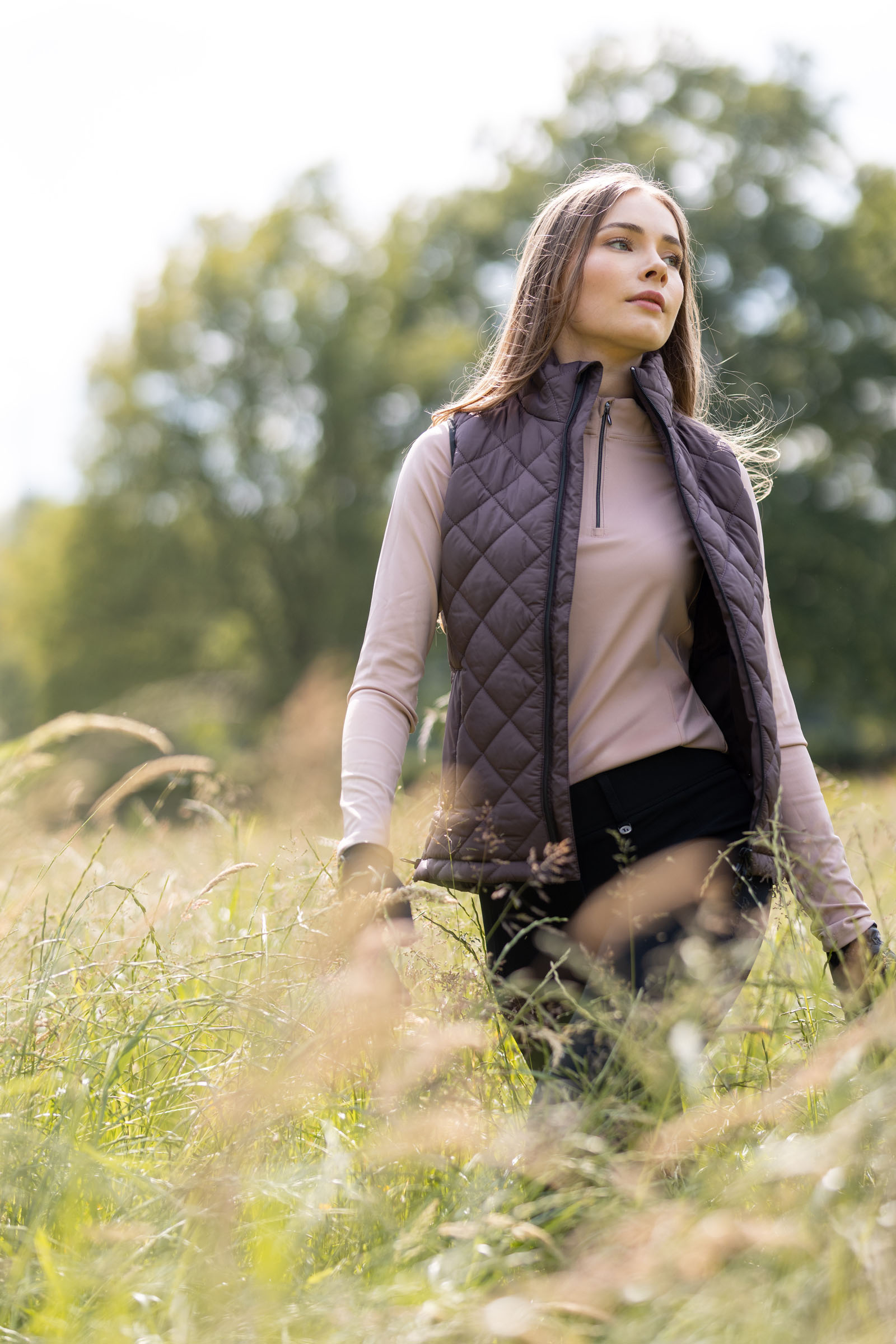 Horze Young Rider NAIA naisten ratsastustoppaliivi