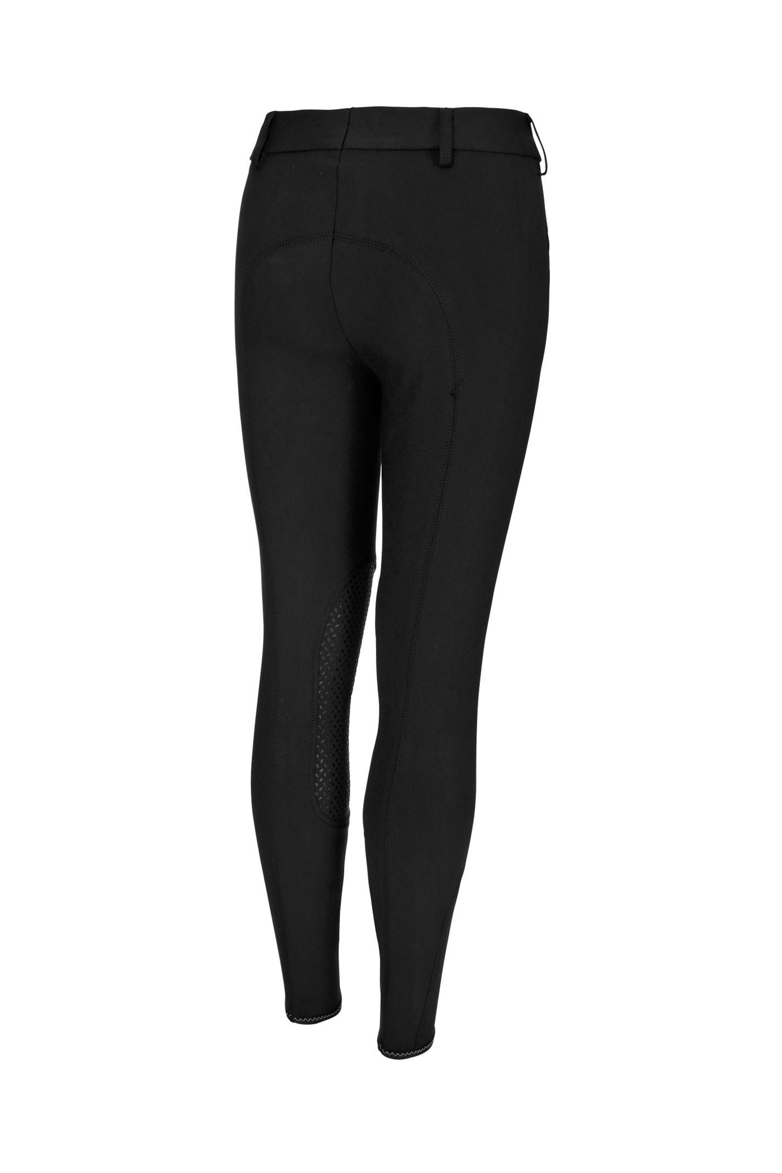 Black Pikeur Brooklyn lasten polvipaikkaiset ratsastushousut gripeillä