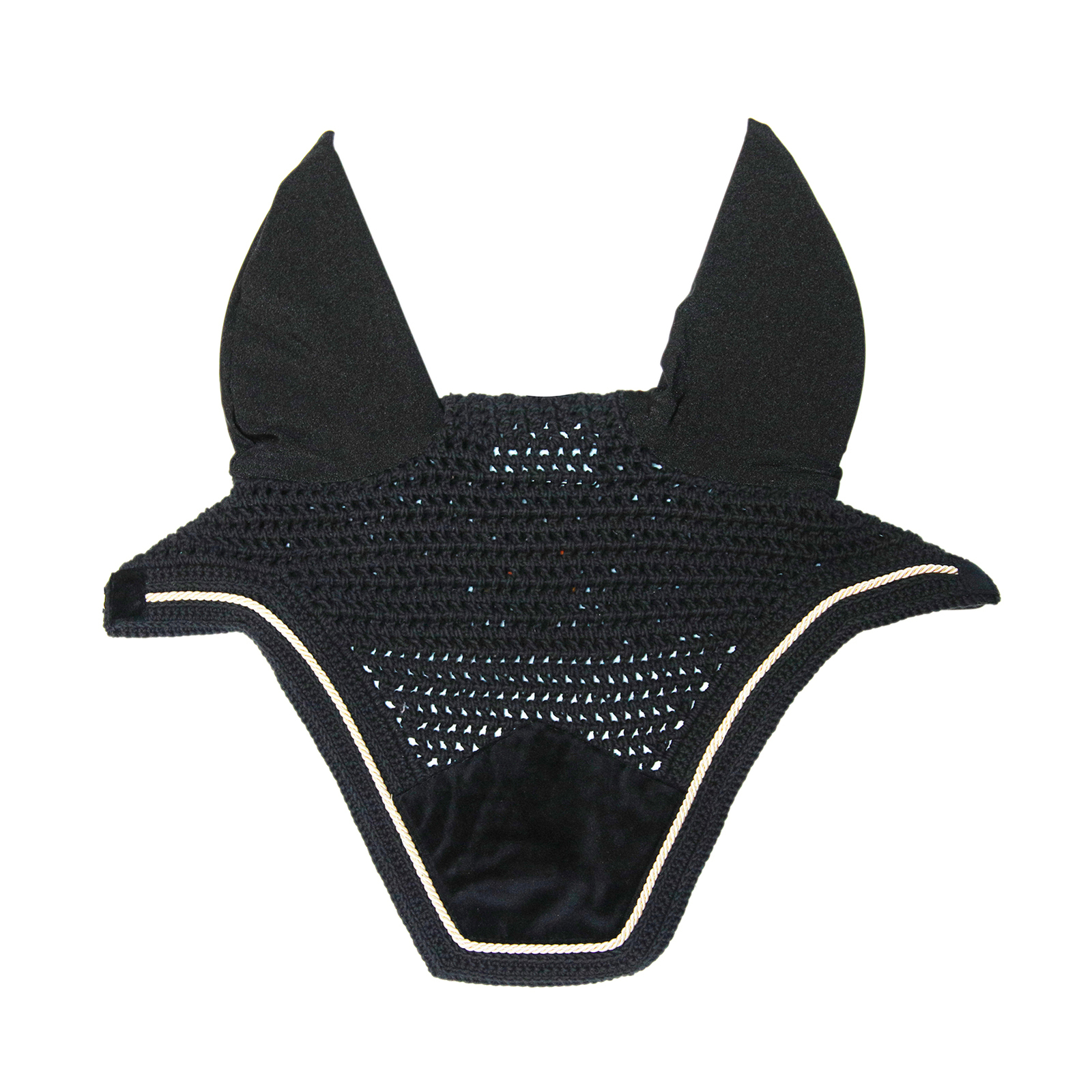 Black Kentucky Horsewear Wellington Velvet Basic kärpäshuppu