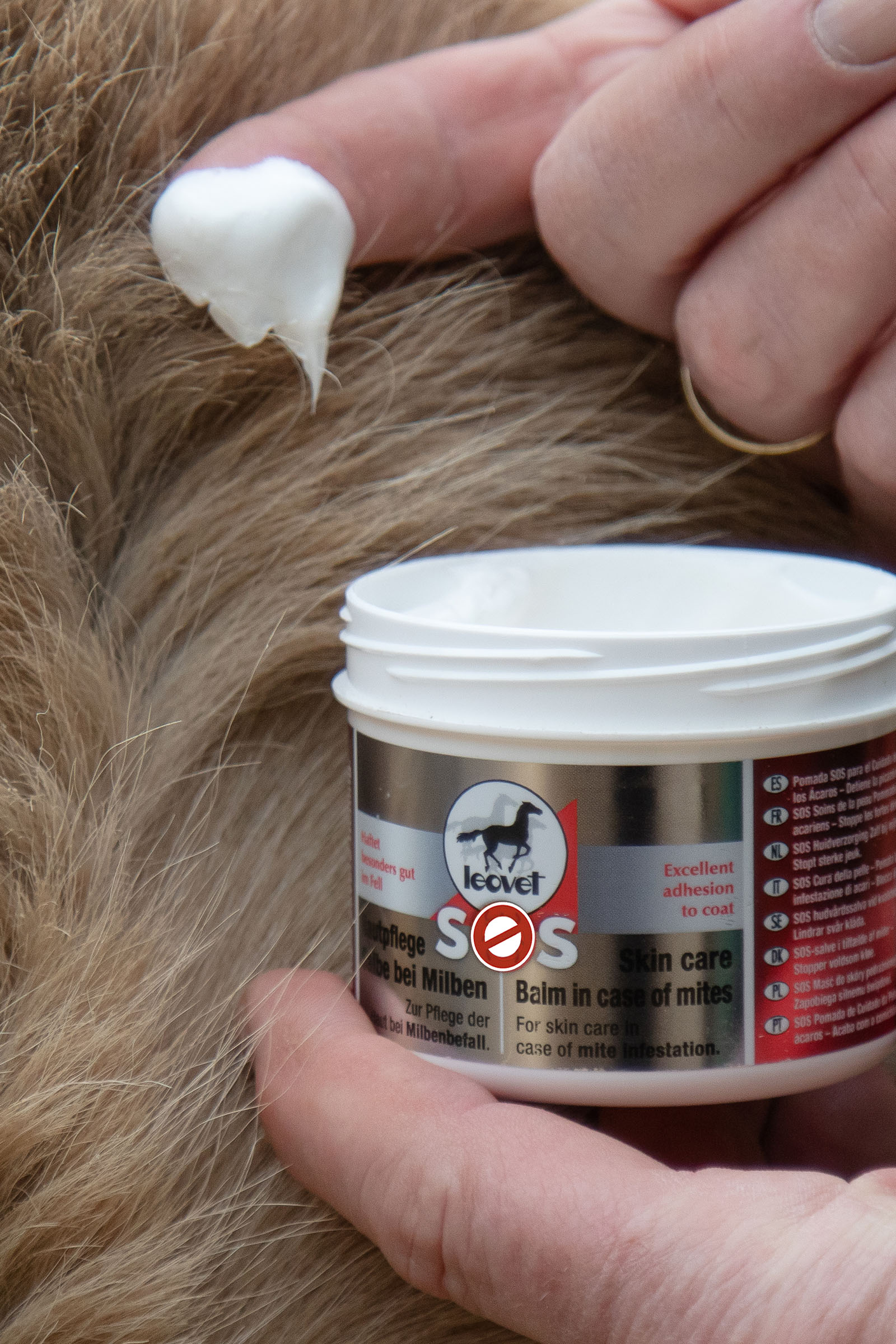 Leovet SOS Ihonhoito Balmia punkkien tapauksessa 150ml