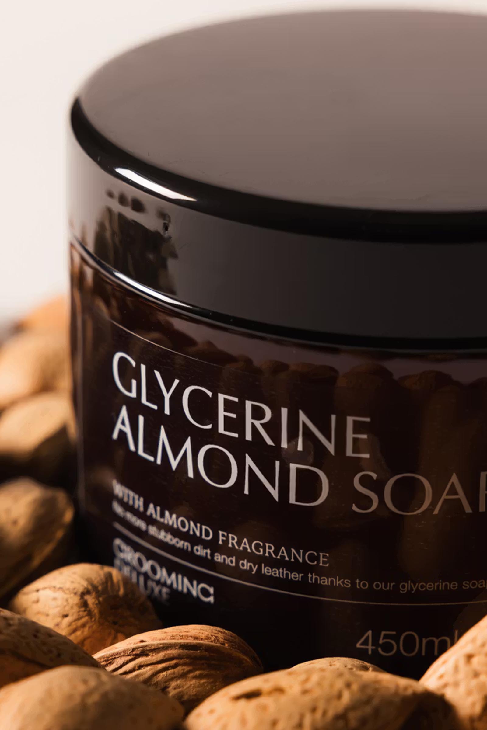 Grooming Deluxe Glyseriini manteli saippua, 450 ml