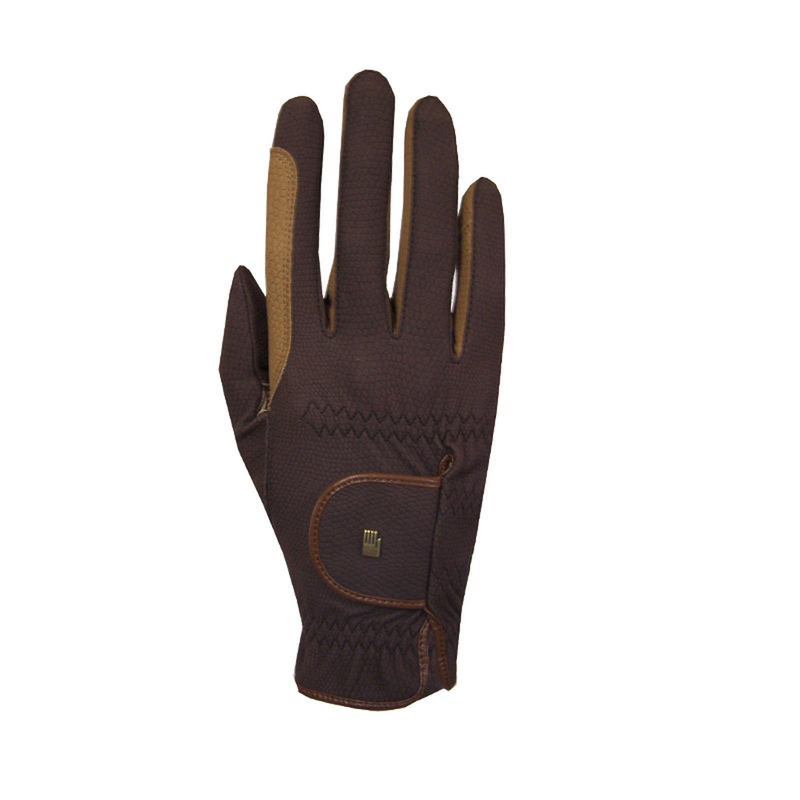 Dark Brown Roeckl Malta Roeck grip two-tone