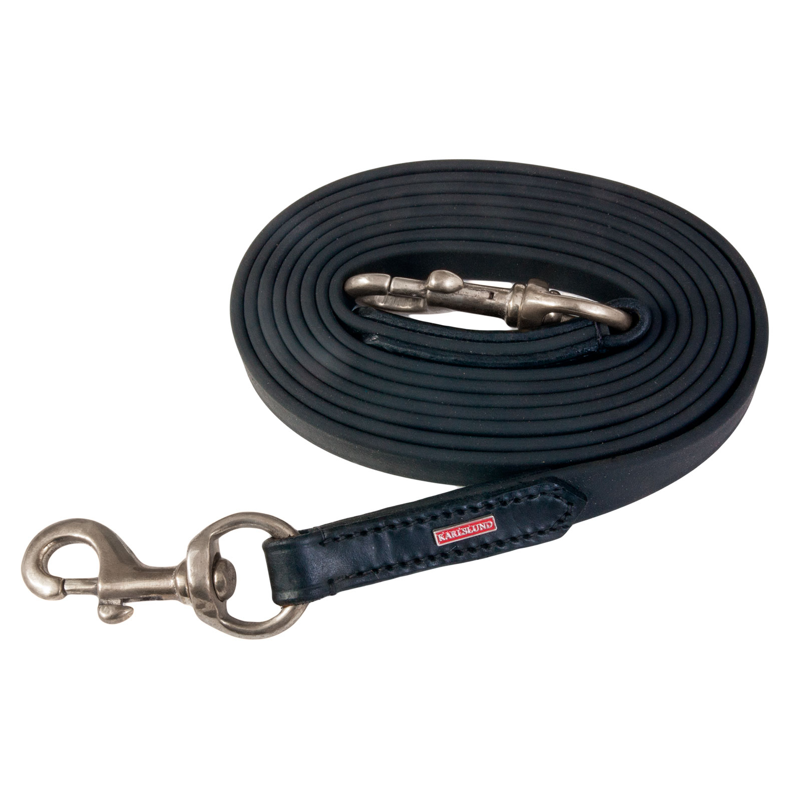 Black/Chrome Karlslund BioThane ohjat