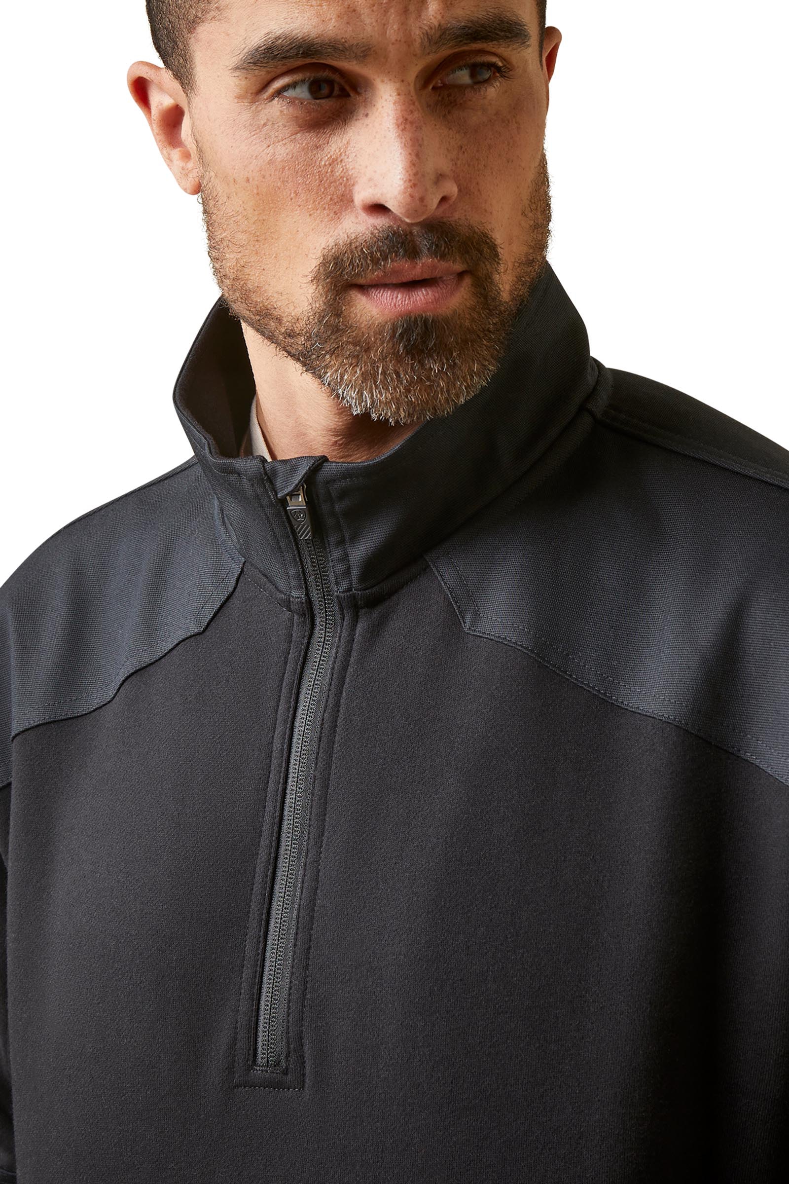 Ariat Rebar Workman Duracanvas Miesten collegepaita 1/4 vetoketjulla