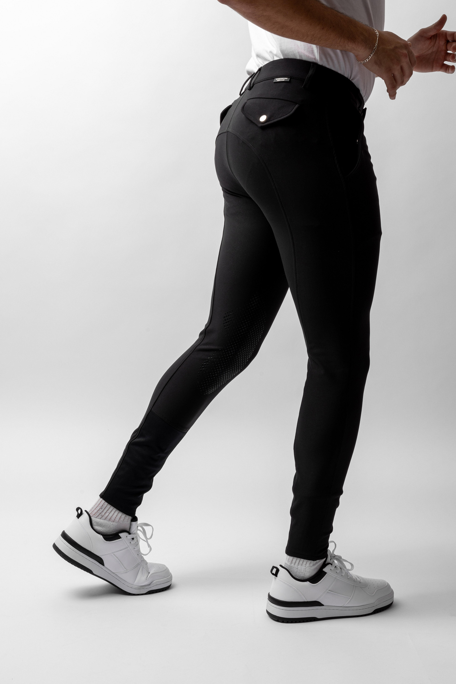 Horze Grand Prix miesten ratsastushousut silikonisella polvipaikalla