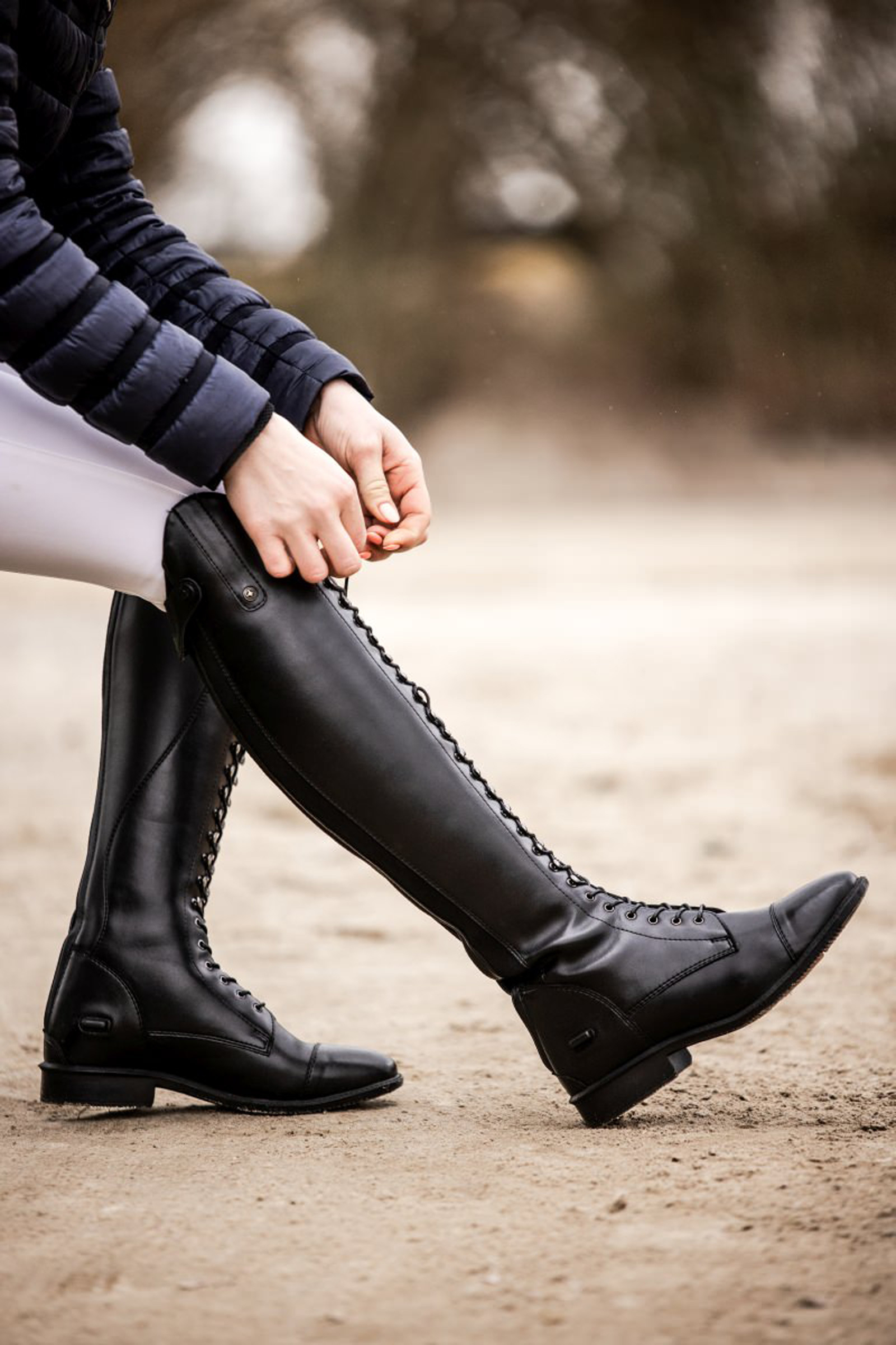 Suedwind Footwear Legacy Venado Vegan Lace Tall Riding Boots