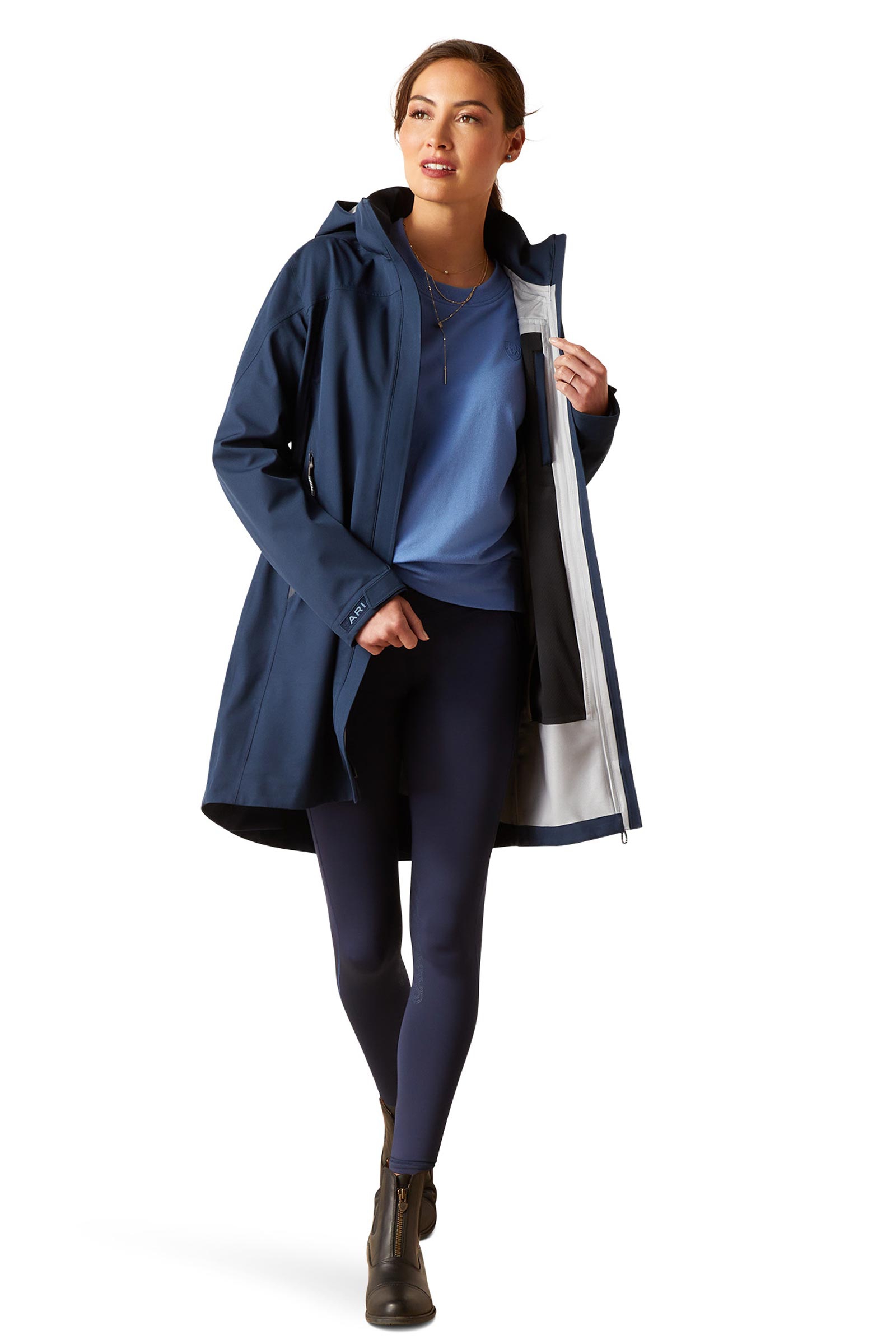 Ariat Coastal H2O naisten pitk&auml; vedenpit&auml;v&auml; takki