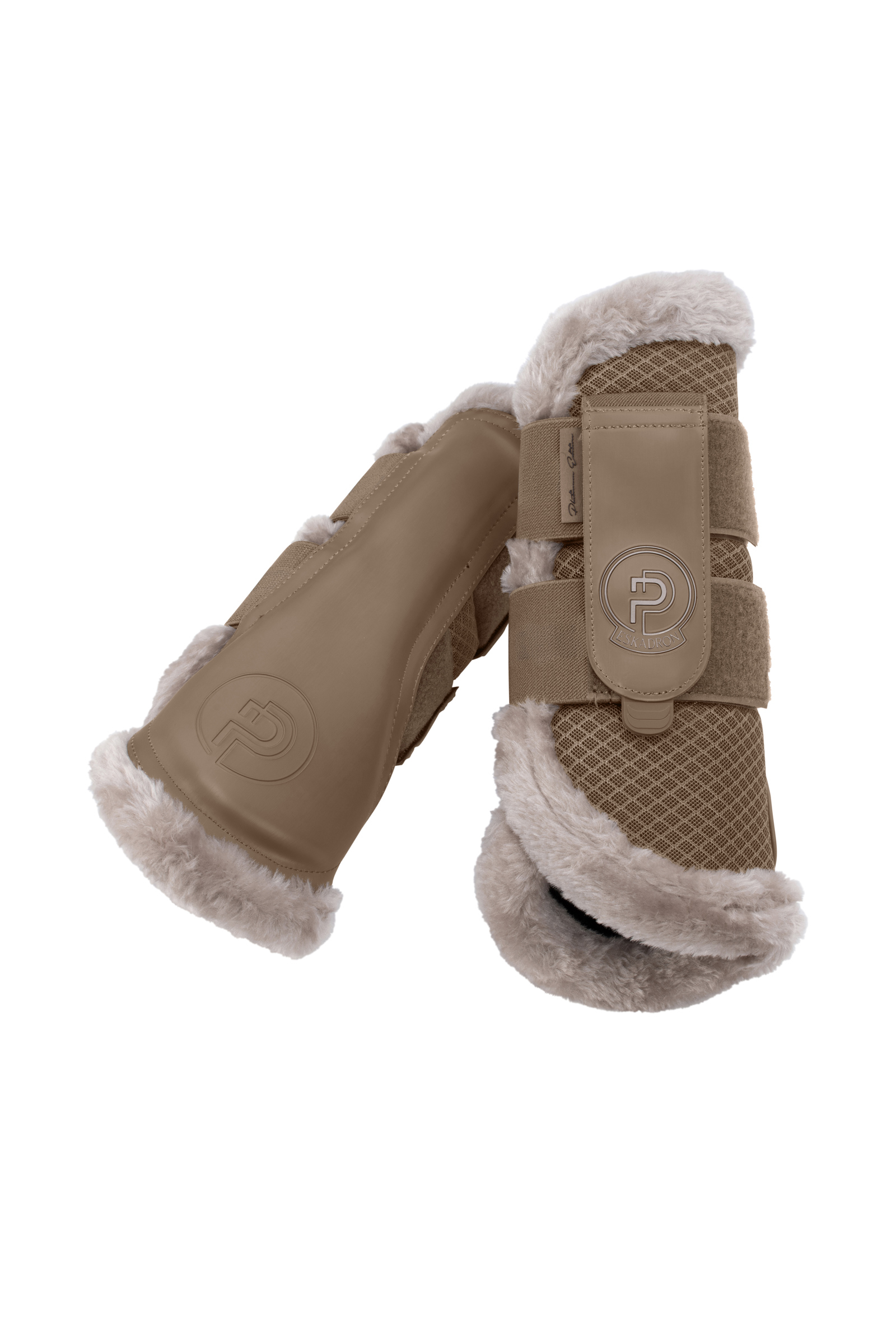 Smoky Taupe Eskadron Platinum 25 Mesh Keinoturkki Jännesuojat