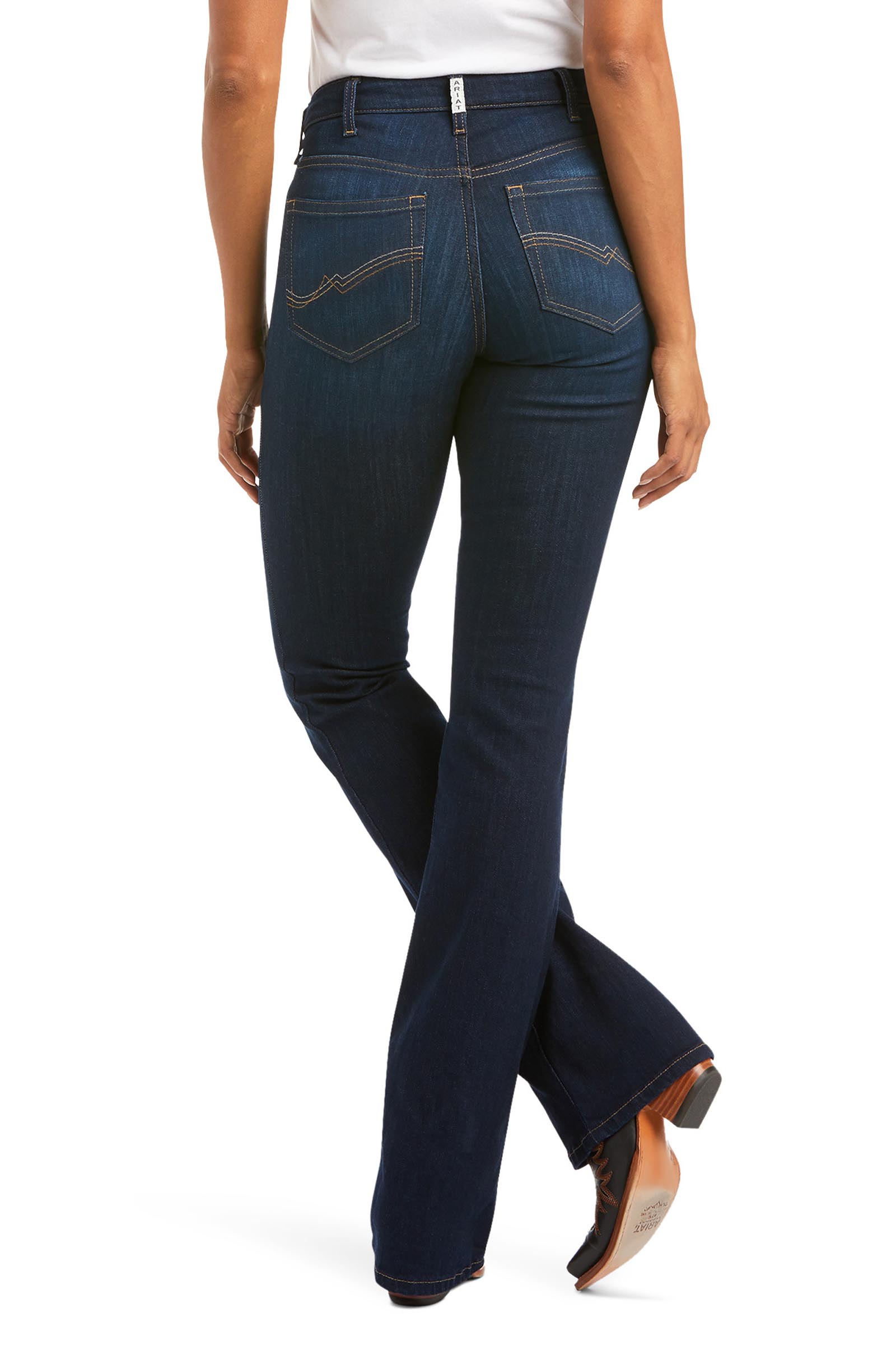 Ariat Real High Rise Ballary Boots Cut Naisten high-rise bootcut-farkut