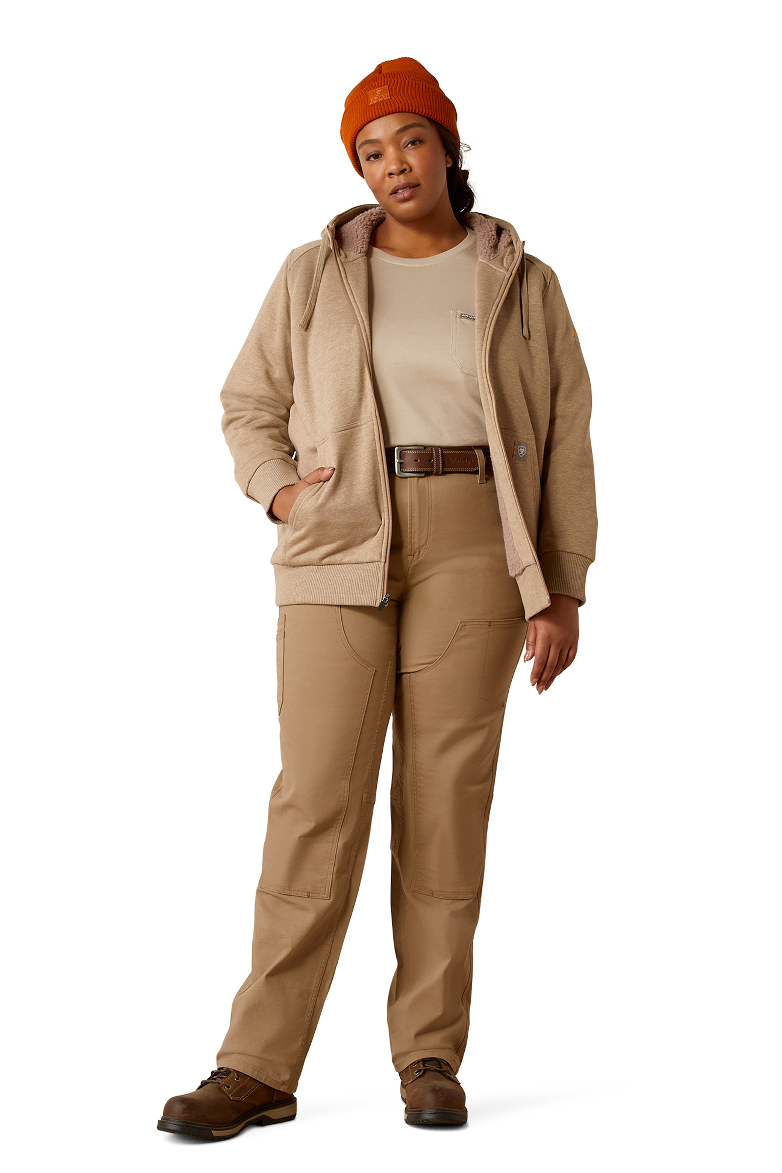 Ariat Rebar All-Weather Sherpa Huppari vetoketjulla