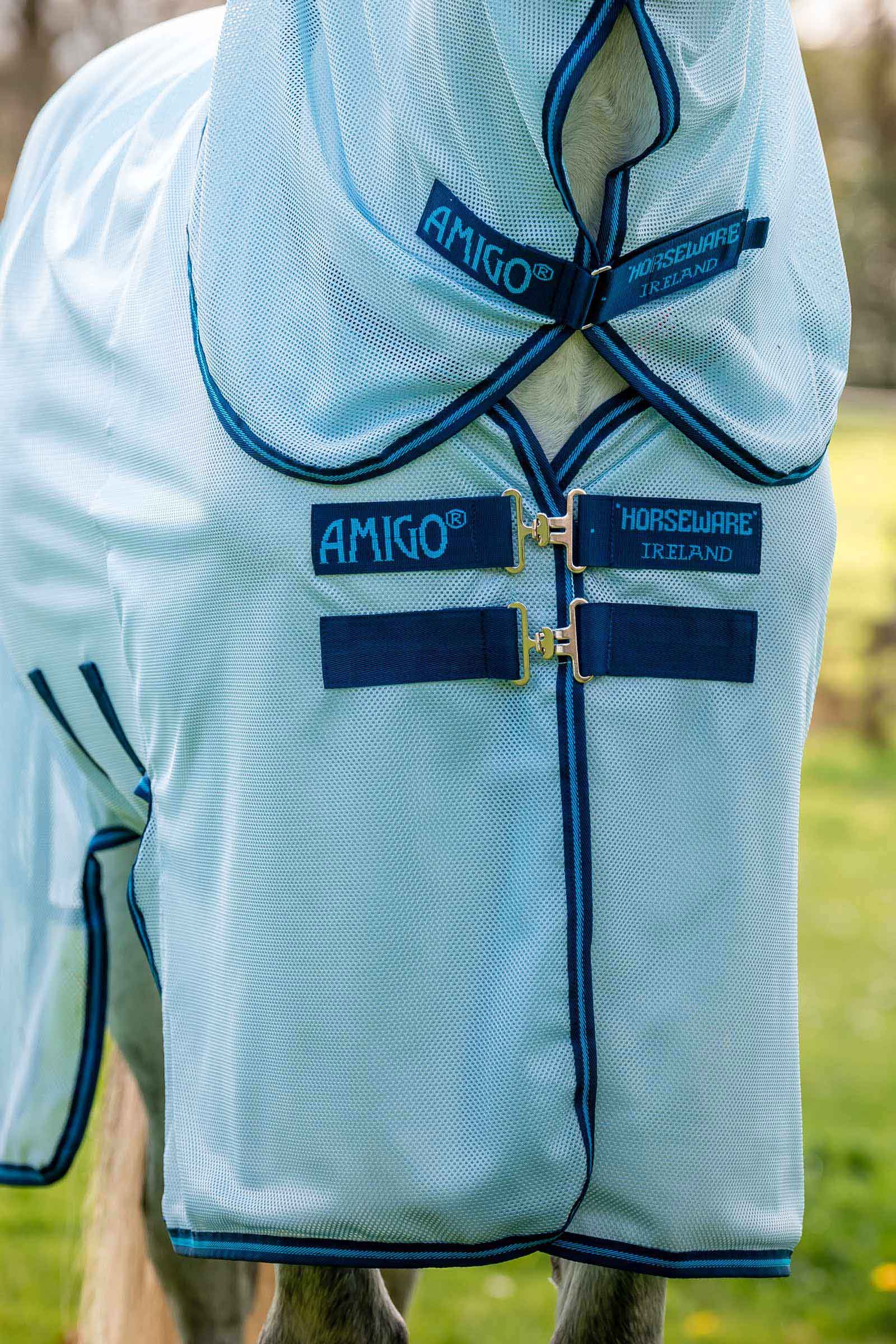 Horseware Amigo Bug Buster kärpässuoja irrotettavalla kaulaosalla