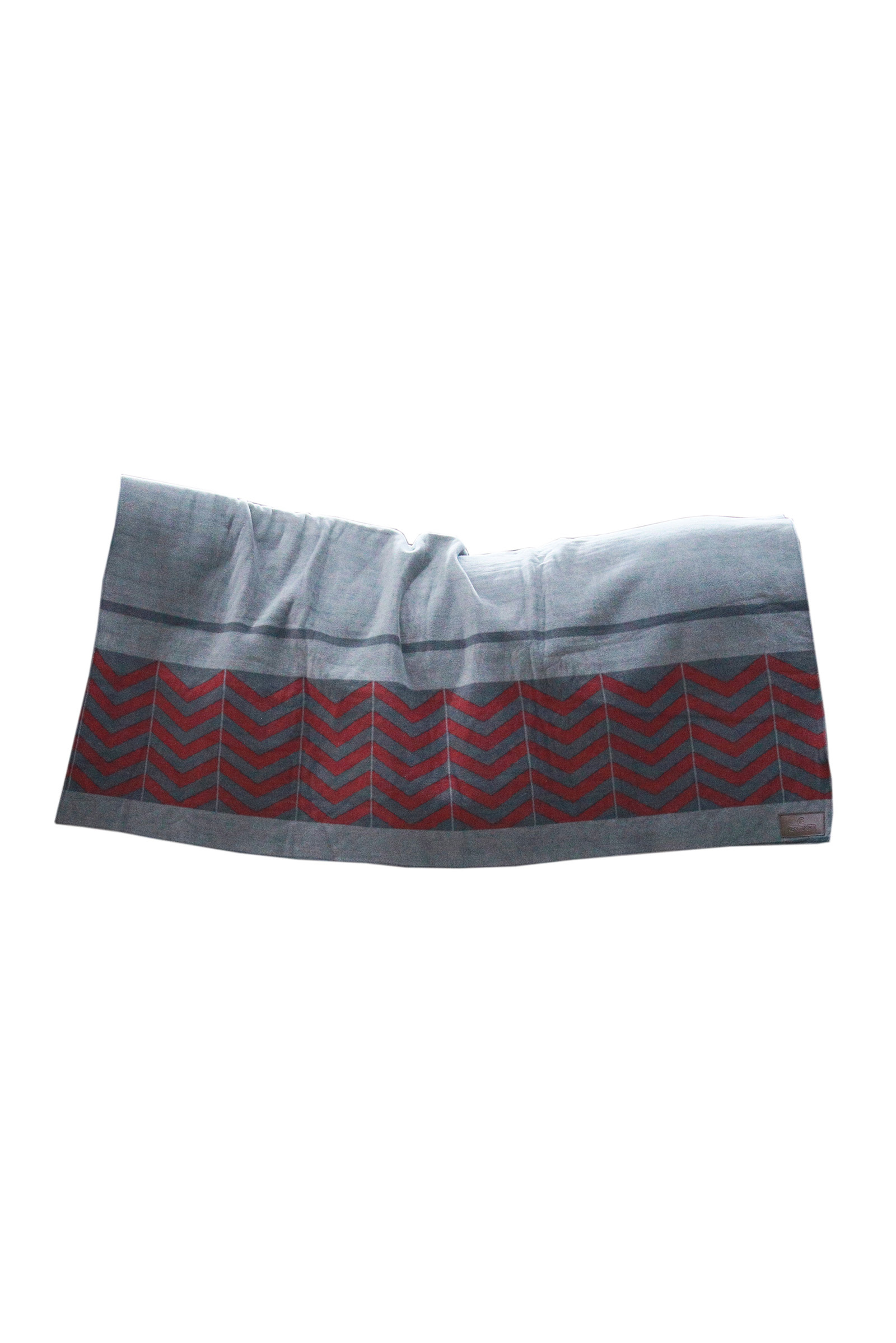 Grey/Dark Red Kentucky Horsewear Heavy fleeceloimi