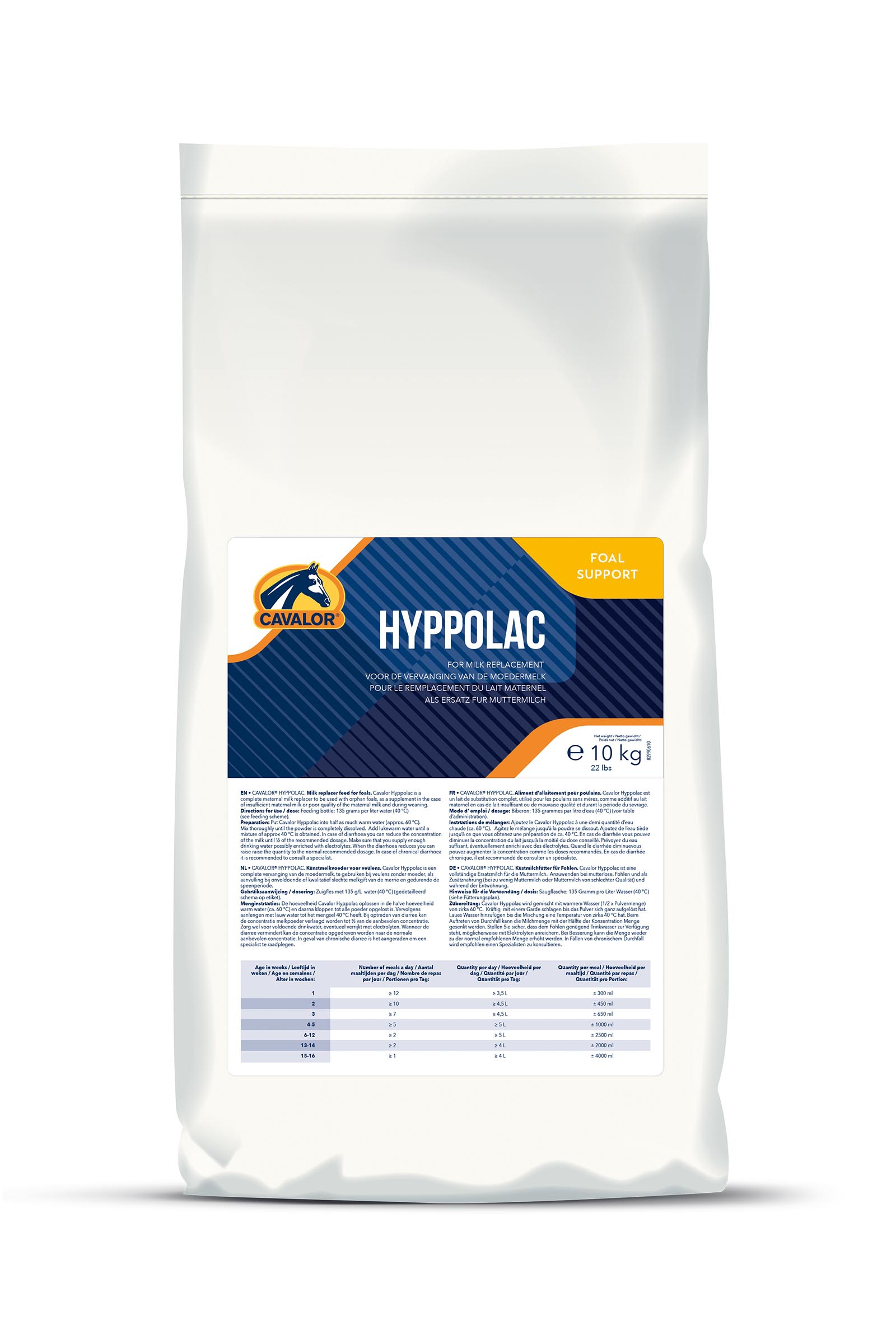 Cavalor Hyppolac Powder varsoille, 10 kg