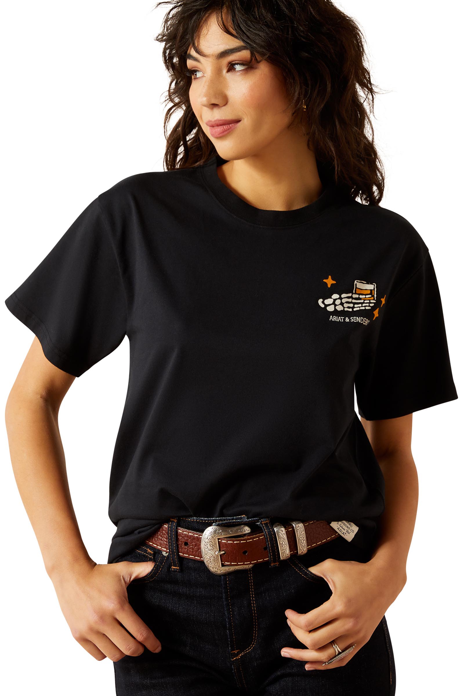 Ariat Sendero When Life Gives You Agaves Miesten T-paita