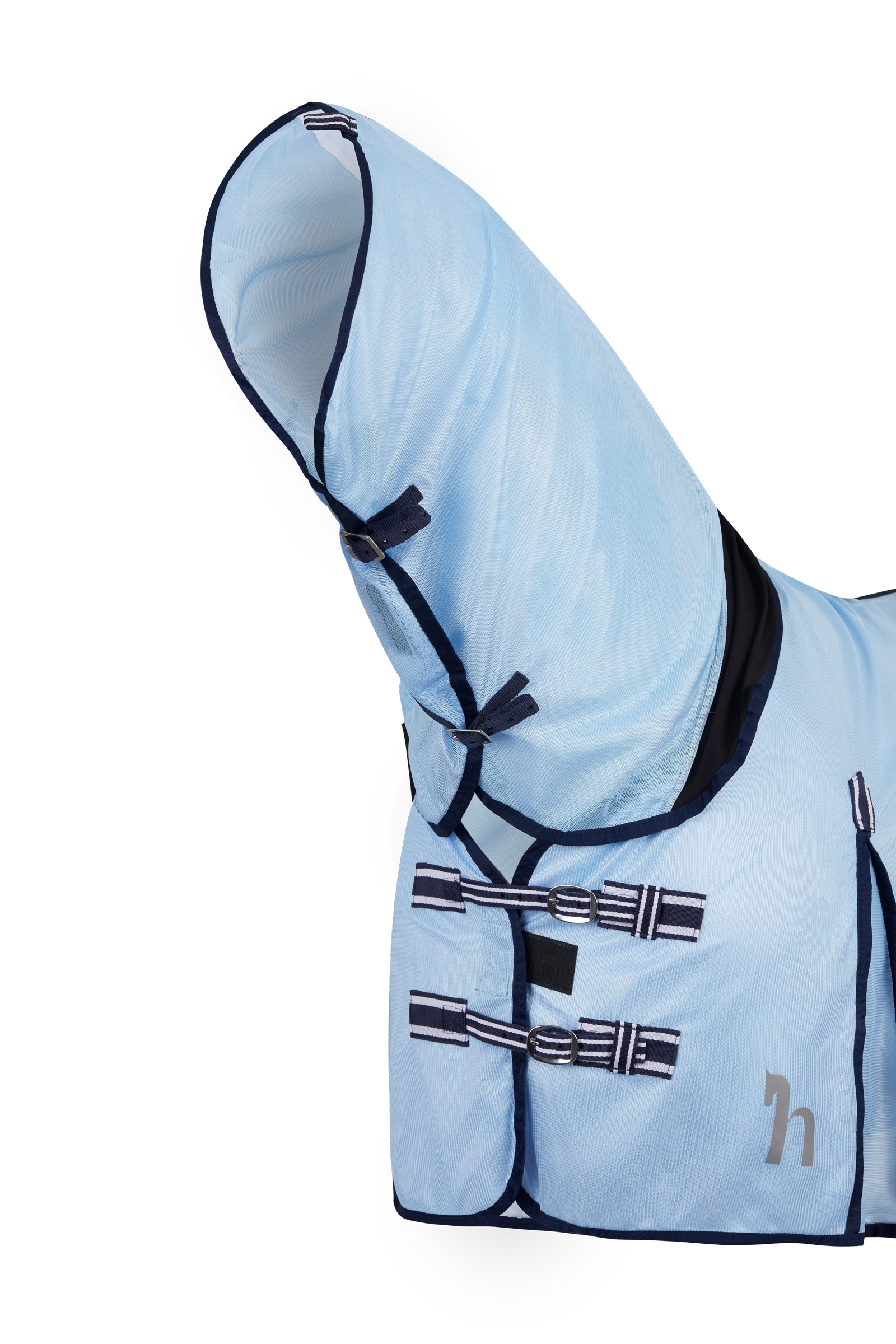 Horze Freja -kärpäsloimi kaulaosalla