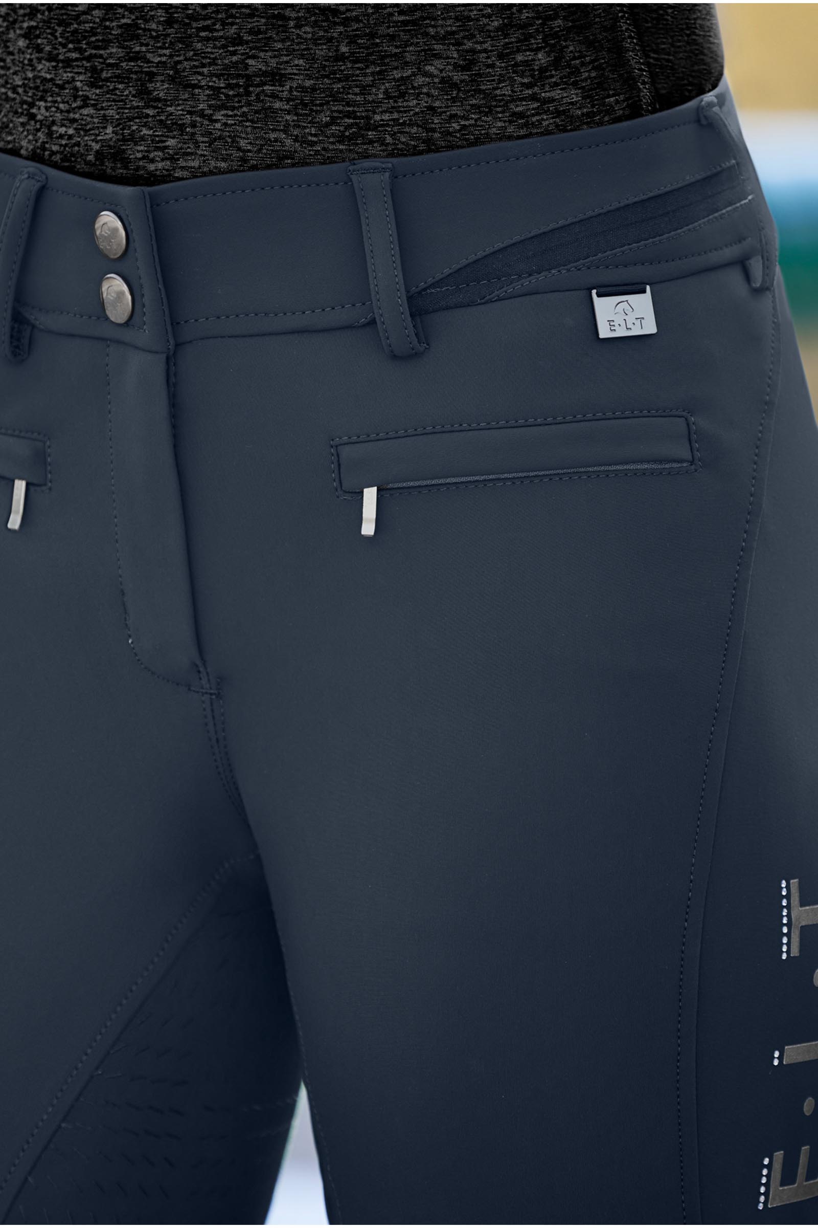 ELT Maja naisten ratsastushousut Glam Curved High Waist