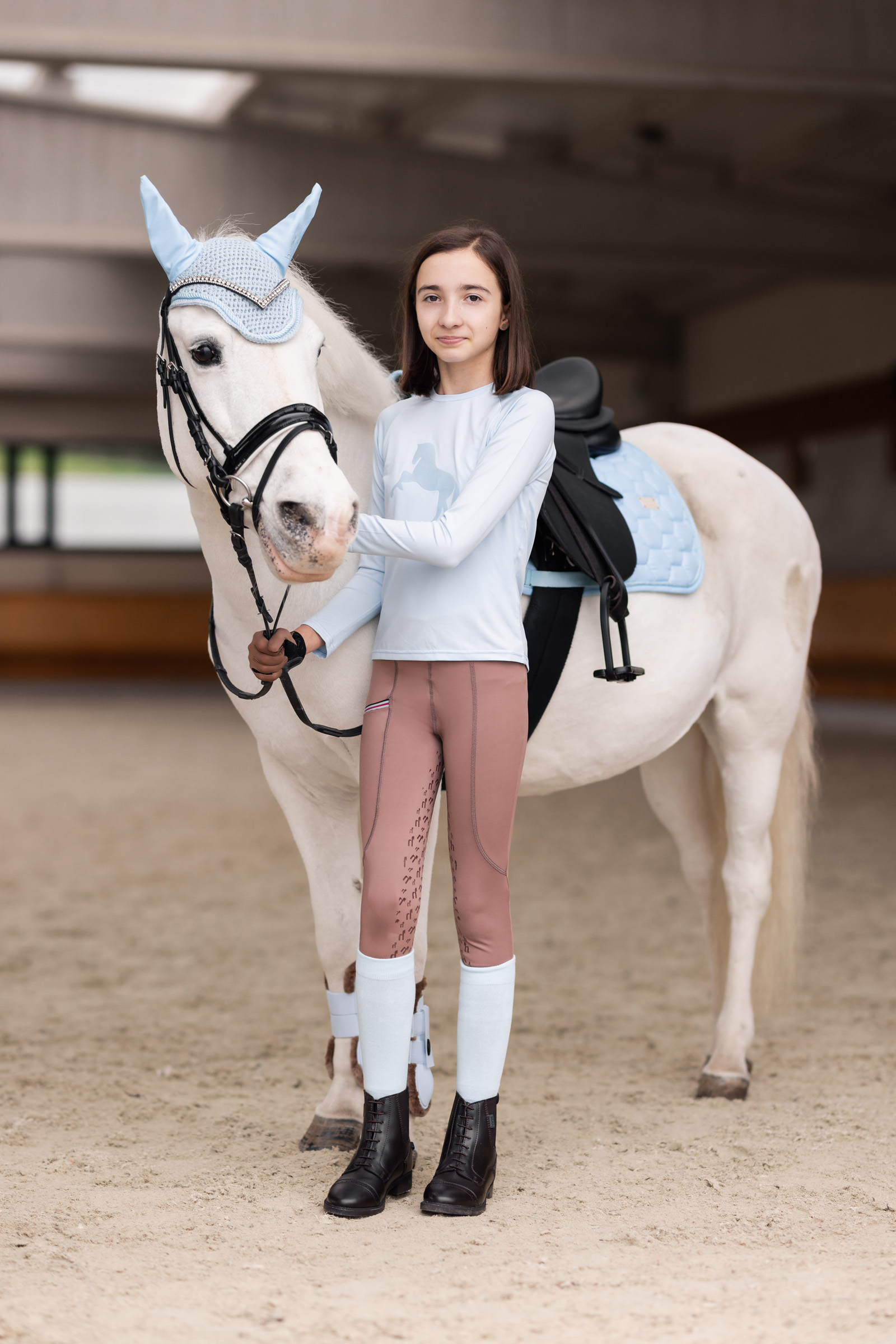 Horze Flora Functional lasten pitk&auml;hihainen paita