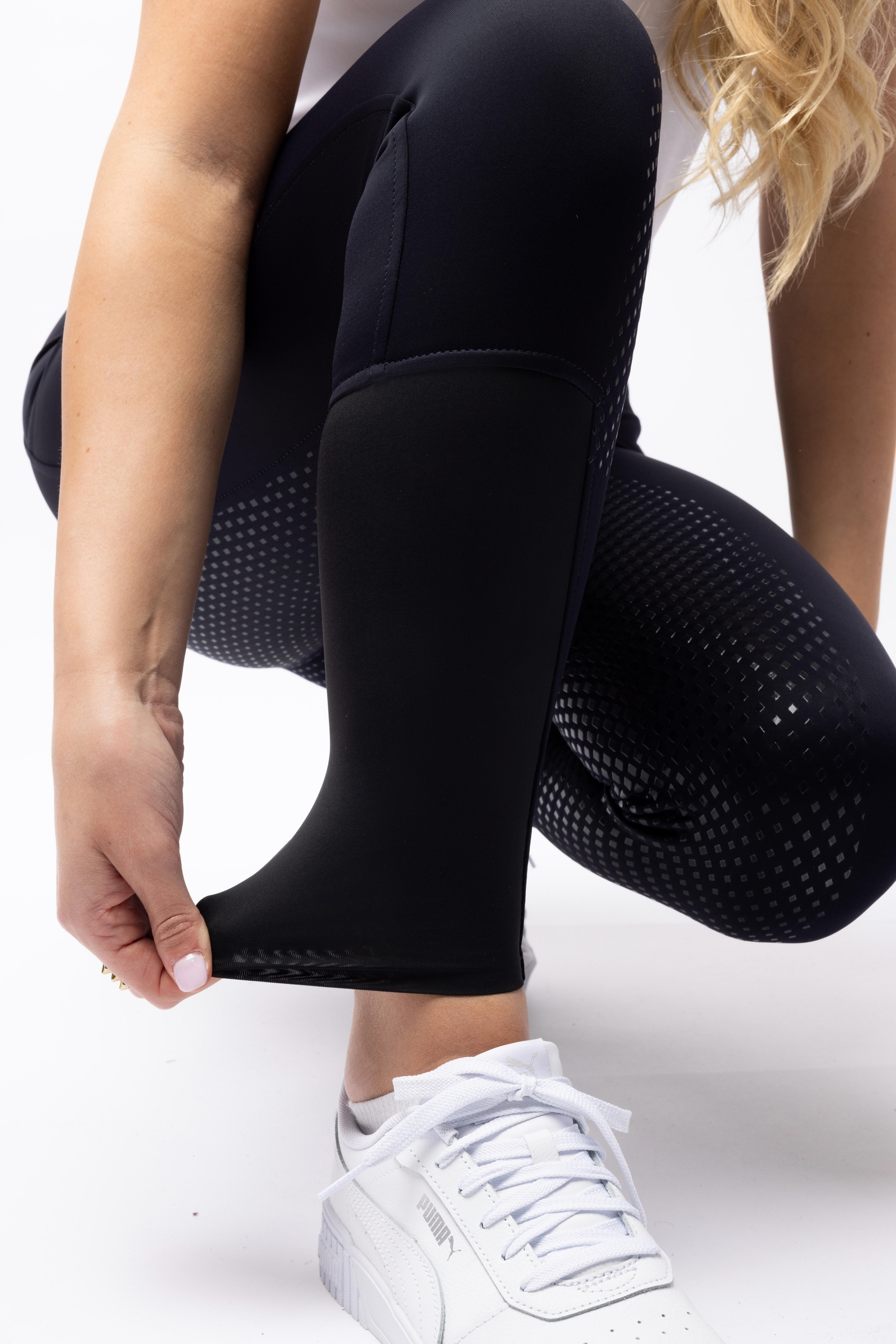 Horze Evelyn Naisten Full Grip ratsastushousut UPF 50+