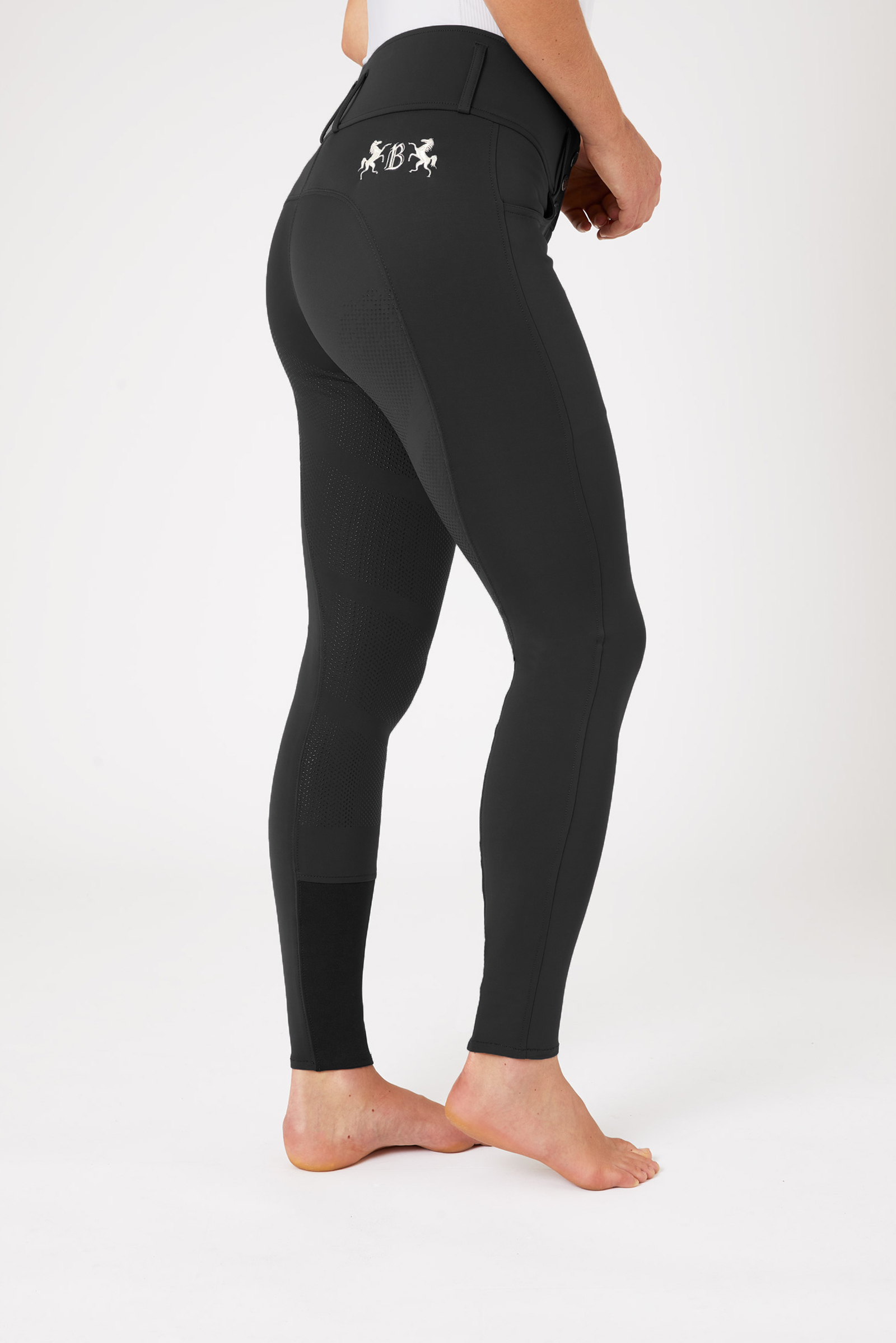 B Vertigo Meghan naisten ratsastushousut korkealla vy&ouml;t&auml;r&ouml;ll&auml; ja kokopaikalla