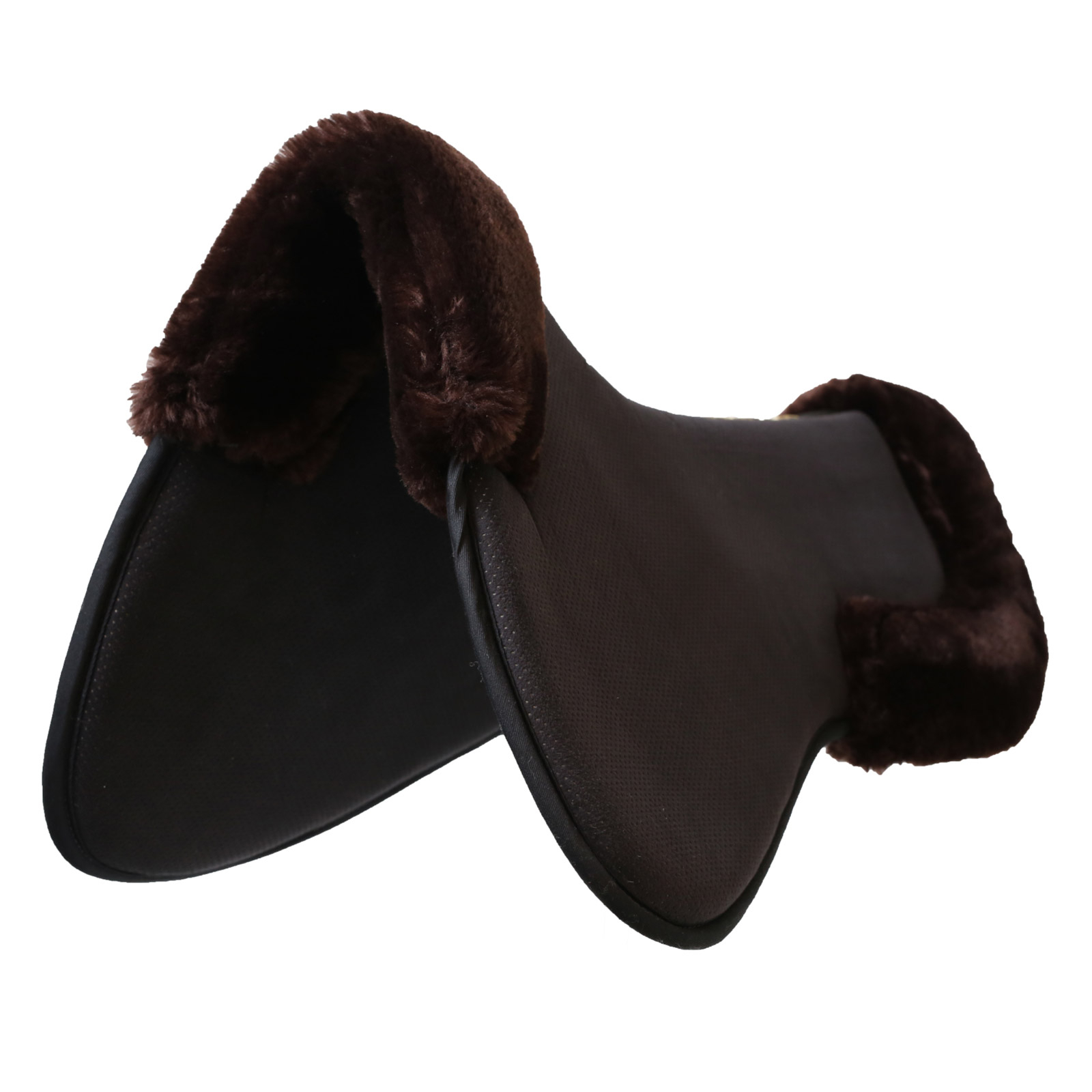 Brown Kentucky Horsewear Sheepskin Anatomic Half Pad Absorb -lampaankarvainen romaani
