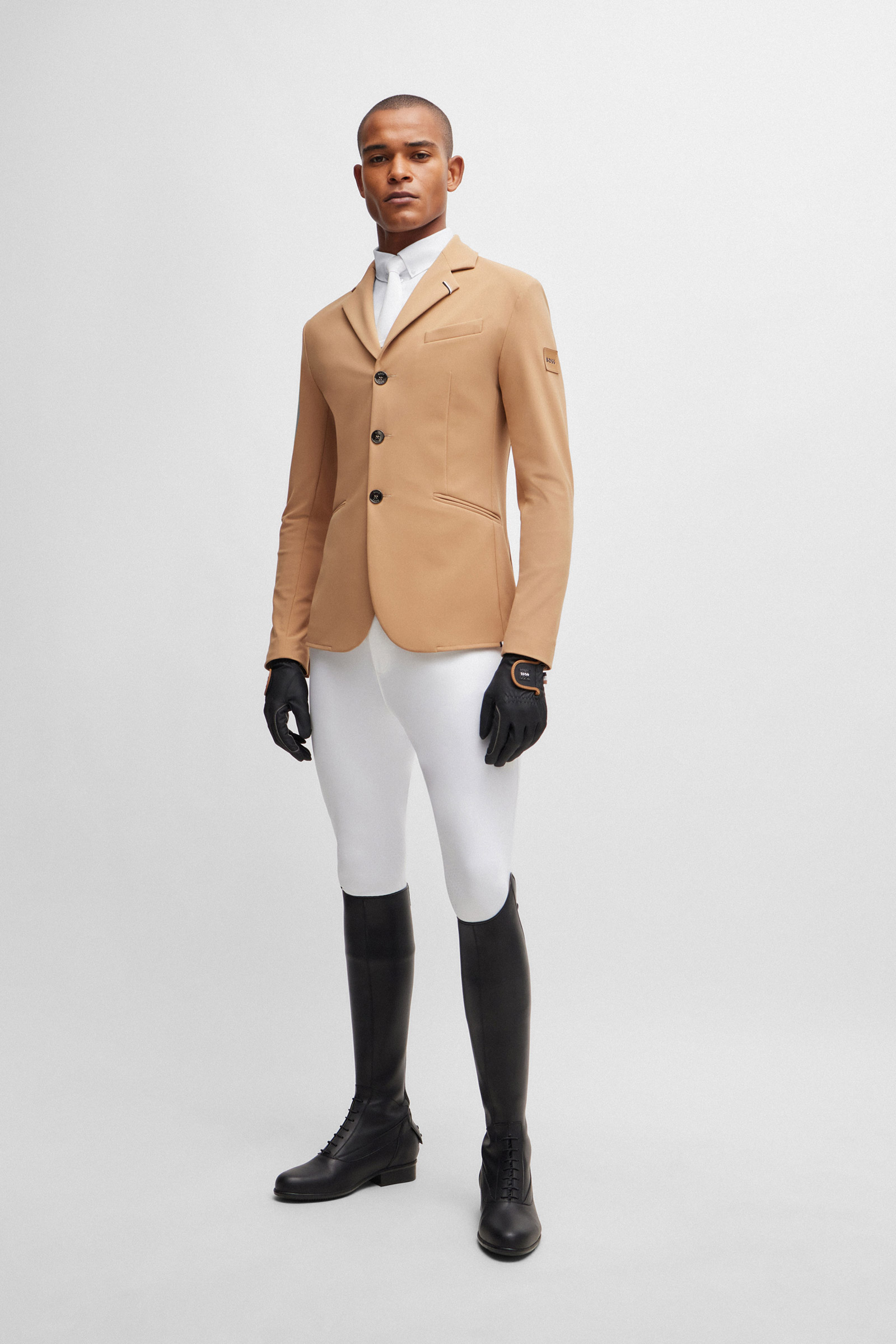 Boss Norman näyttelypaita sivupaneelilla