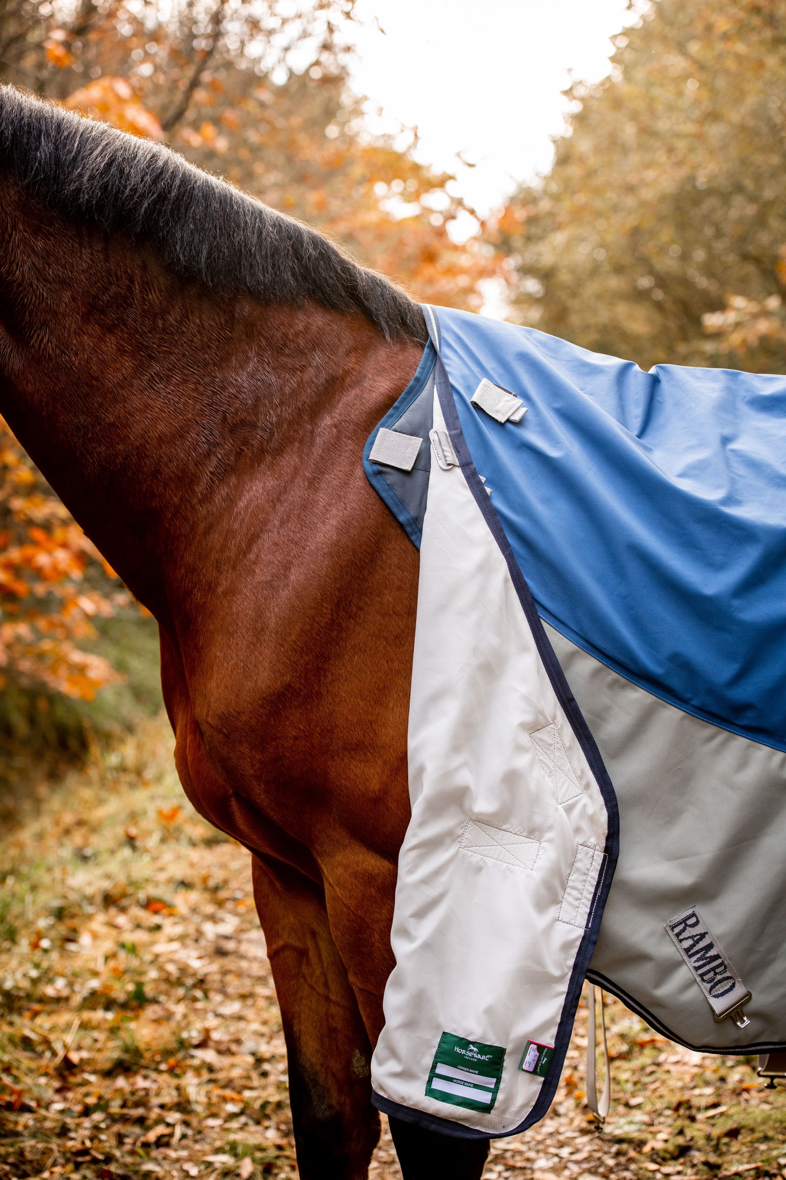 Horseware Rambo Autumn Series ulkoloimi alusloimella (0 g / 100 g)
